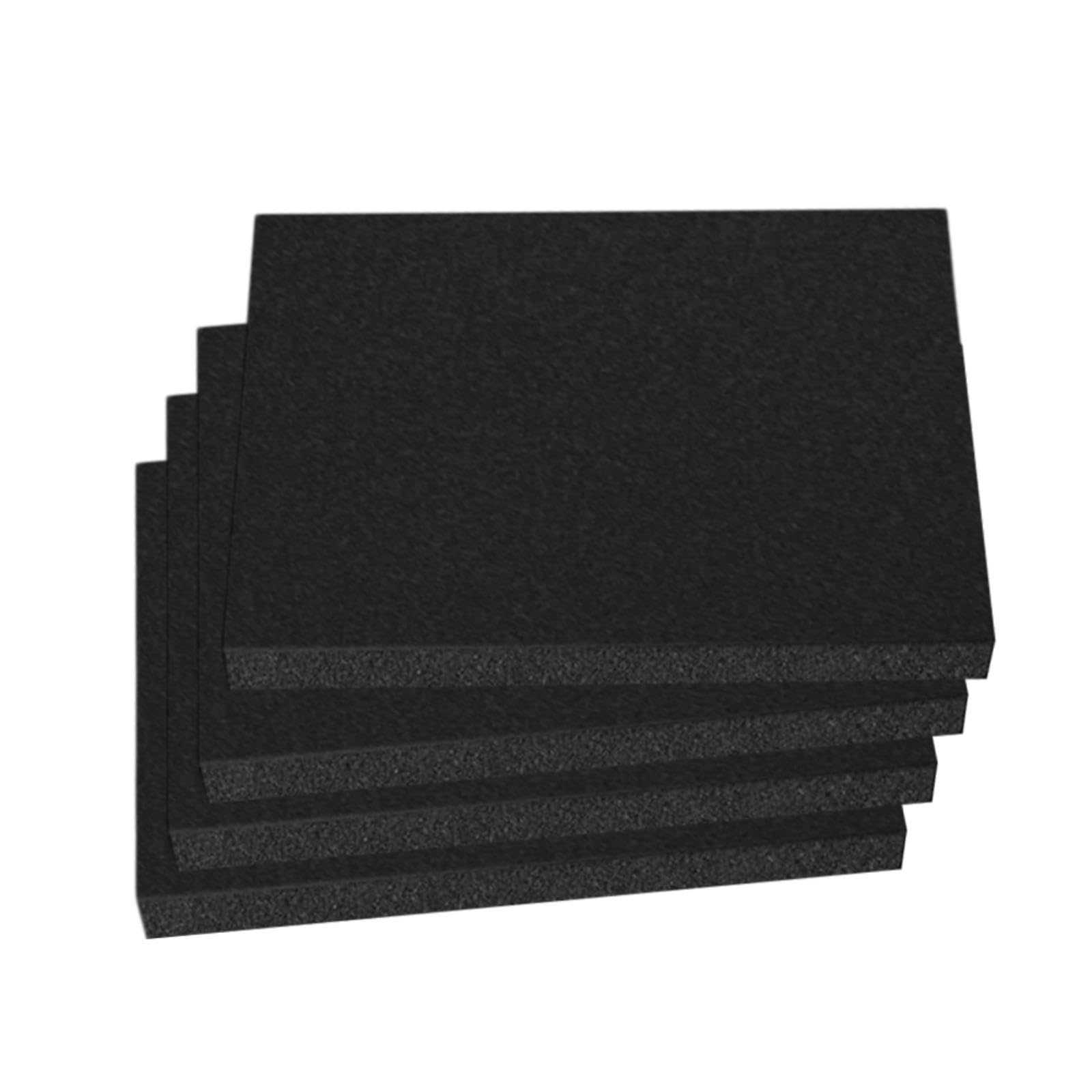 wkładka z pianki do skrzynki narzędziowej Zestaw 4 arkuszy pianki EPE do skrzynek narzędziowych o różnych rozmiarach(40cmx30cmx2.5cm)