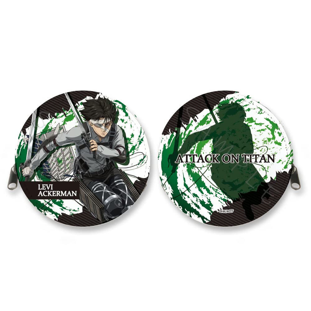 Amazon.co.jp: 進撃の巨人 The Final Season 第5弾 YG リヴァイ 丸形コインケース : ホビー