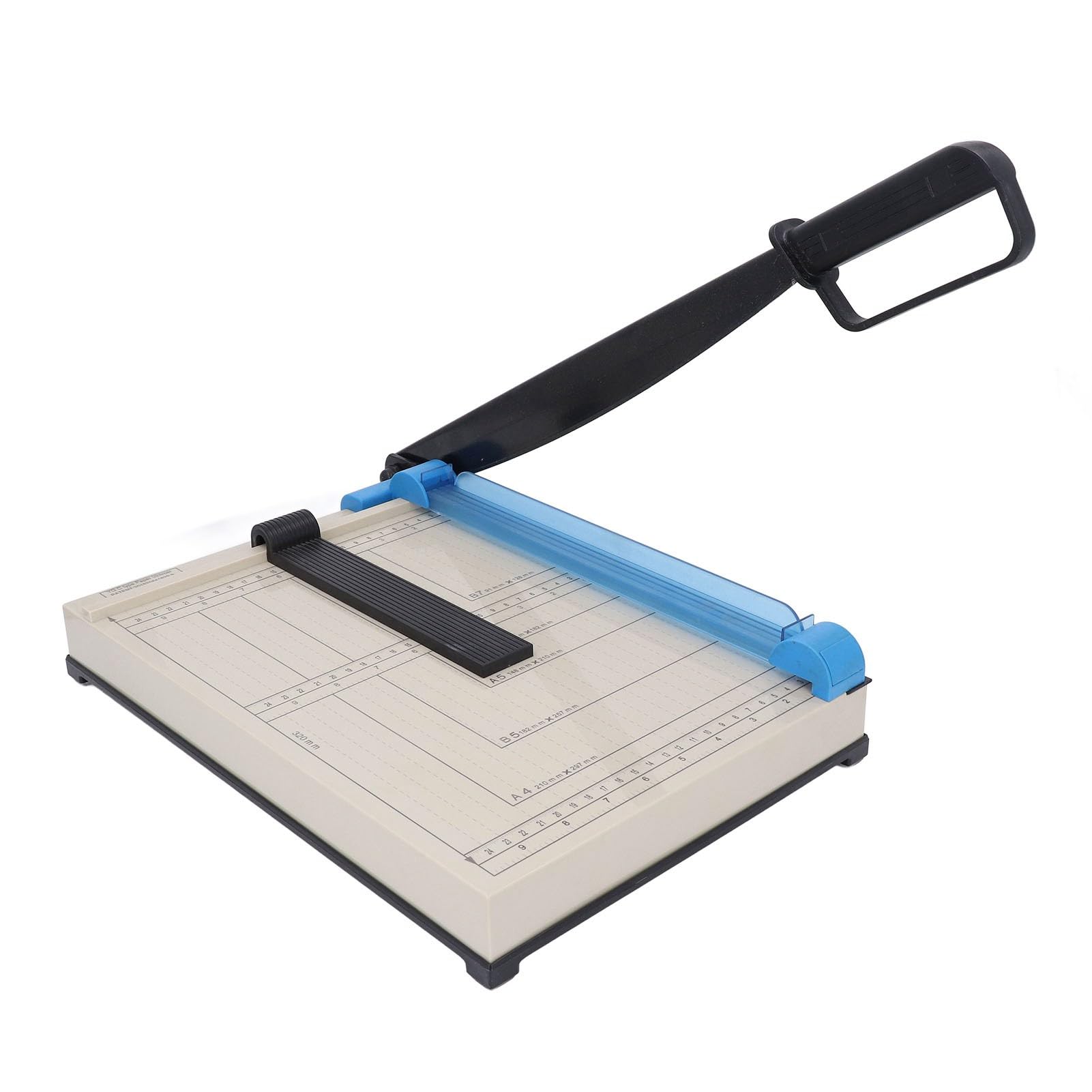 Karlak Tagliacarte Ad Alta Precisione Taglierina per Carta Multifunzionale per Scrapbooking, Taglierina Foto e Affidabile con Scala Accurata, Ampia Applicazione Ufficio Domestico, Scala Accurata Vari