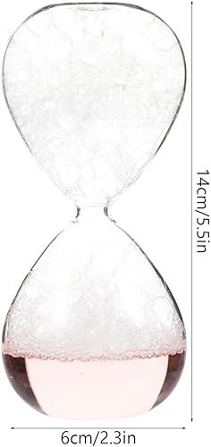Miniatura 2 de YARNOW Reloj de arena con forma de reloj de arena con forma de burbujas, reloj de arena de espuma de ensueño, cristal creativo, temporizador de