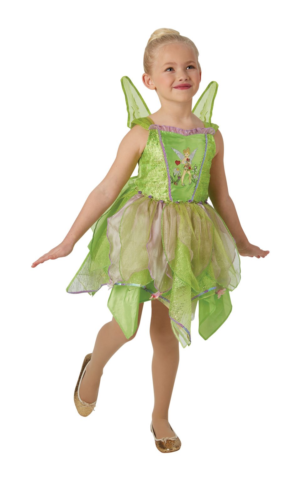 Rubie's Official Disney Tinker Bell Rhinestone Fairy Deluxe Child'Costume