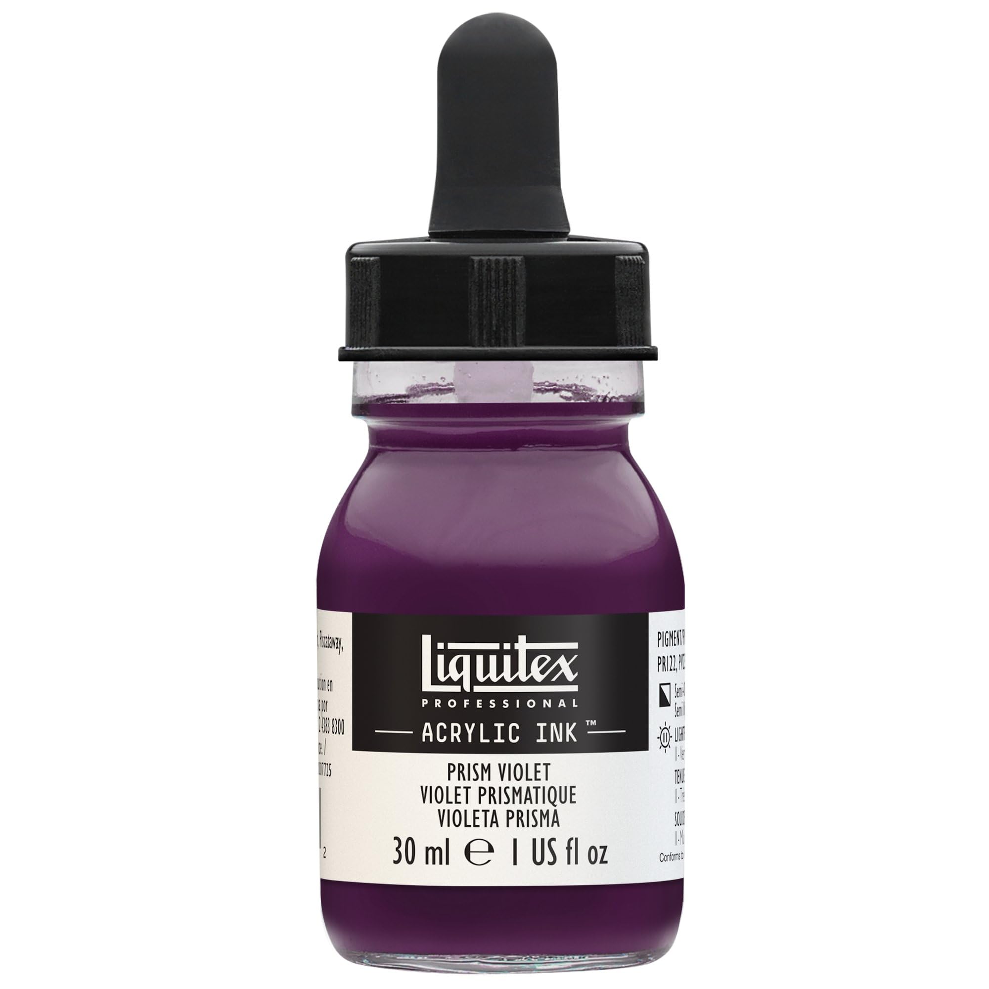 Liquitex 4260391 Liquid Professional Acrylic Paints - Ink, 30 ml, Highly Pigmented Airbrush Paint, Prism Violet