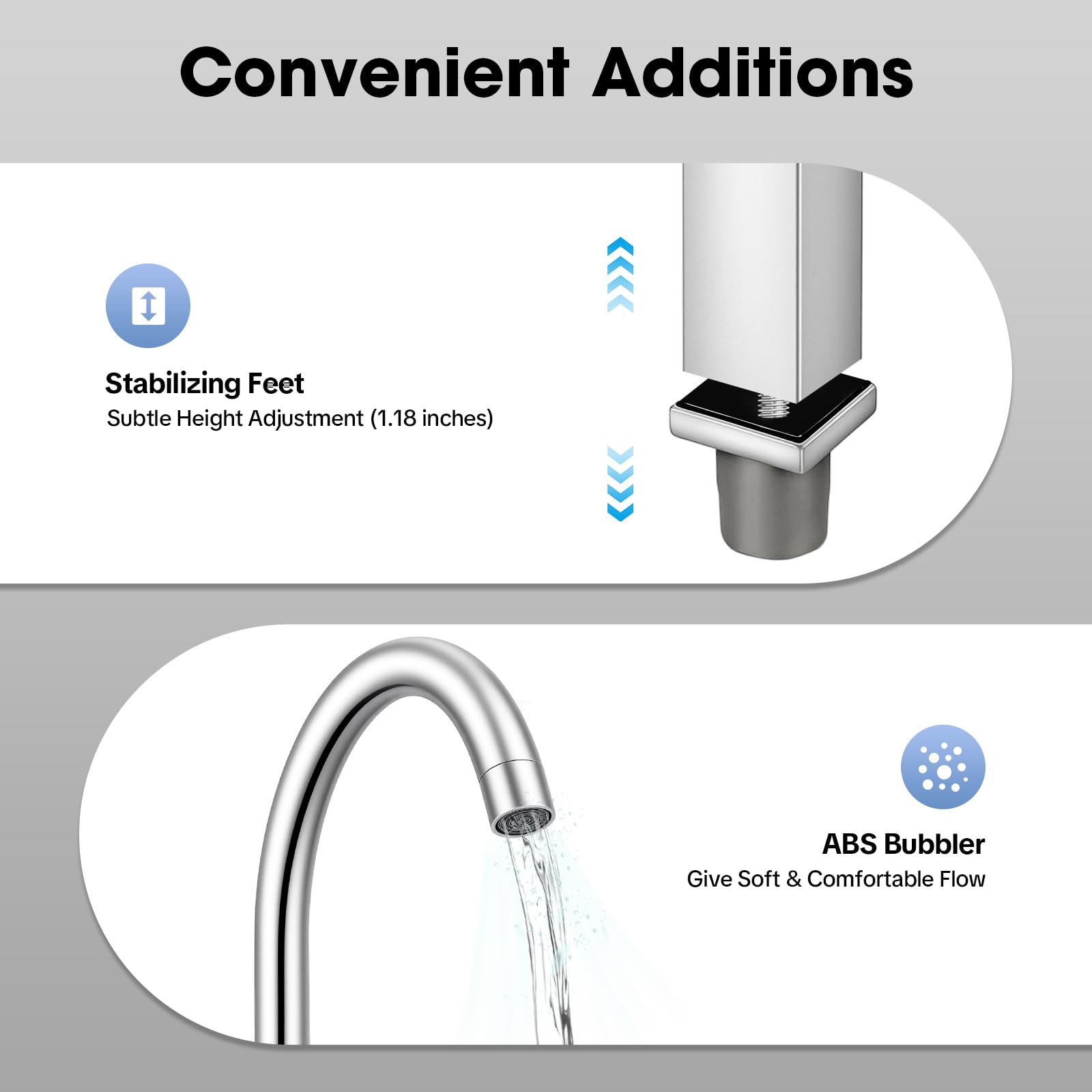 Évier Cuisine sur Pied Évier,Inox Autonome Professionnel avec Robinet Pivotant 360° Étagère et Dosseret Anti-Éclaboussures, Grande Capacité 100kg pour Jardin Garage Restaurant Camping