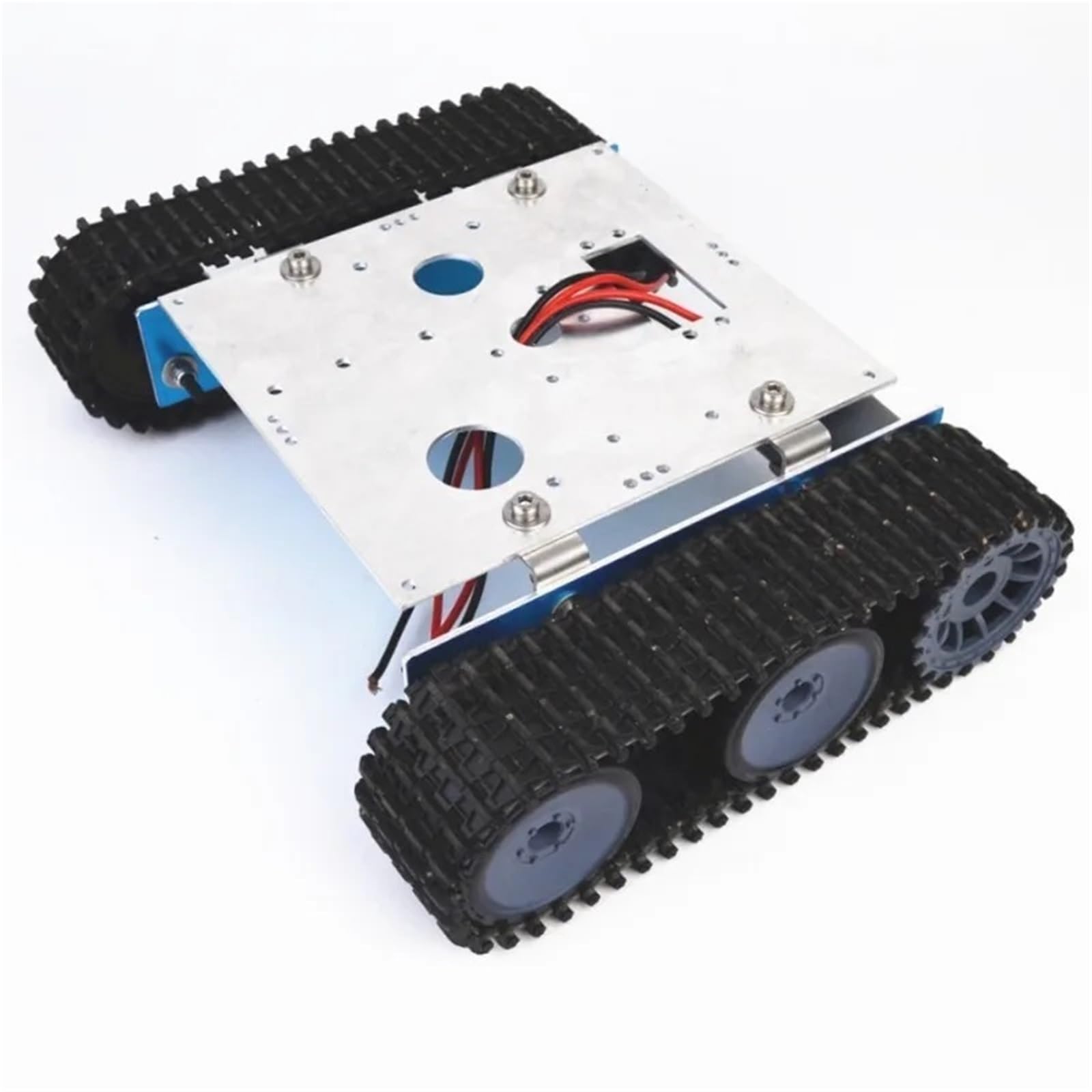RC Componentes Para DC9-12V Marco De Aleación Aluminio Apto Para Juguetes RC Chasis Tanque Robot Oruga Kit Montaje Arduino Accesorios
