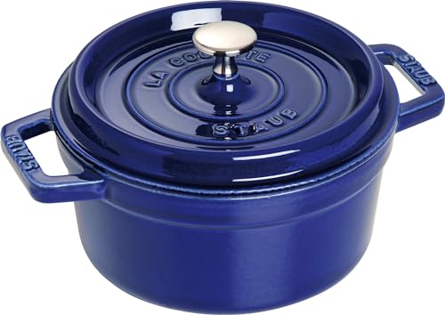 STAUB Cocotte, Round, 20cm, Dark Blue