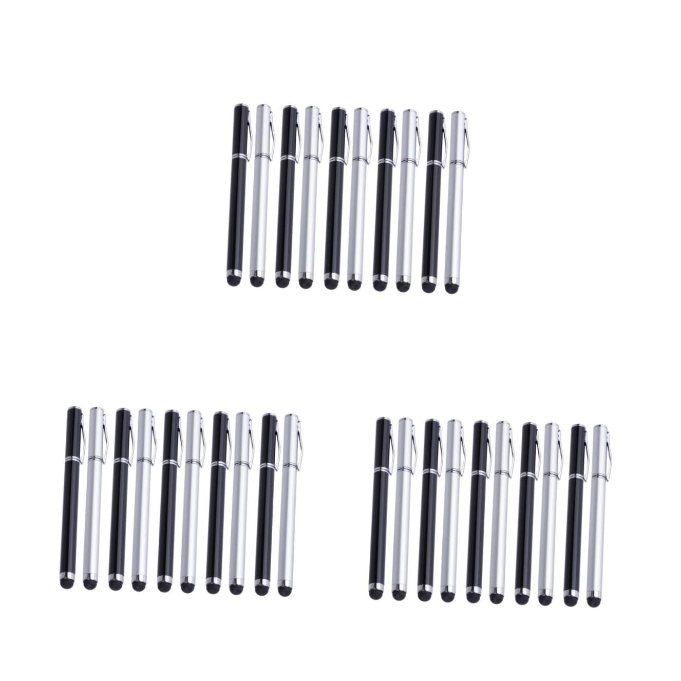Housoutil 30 Piezas Lápiz Capacitivo Pantalla Stylus Pen Teléfono Stylus Pantalla Lápiz Óptico Bolígrafos De Punta Fina Lápiz Capacitivo Bolígrafo Teléfono Tableta Doble Propósito
