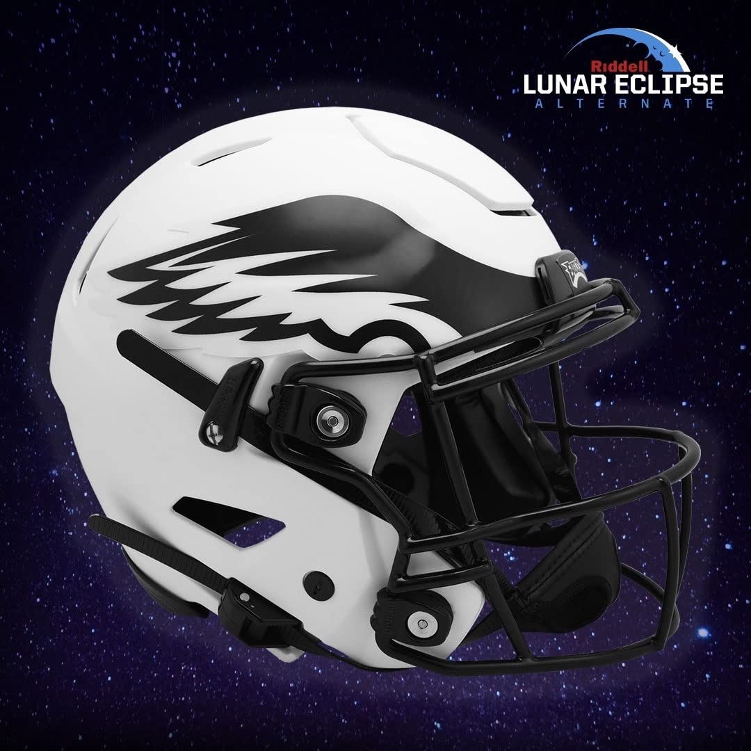 Casco de fútbol NFL Speed Philadelphia Eagles Lunar Eclipse