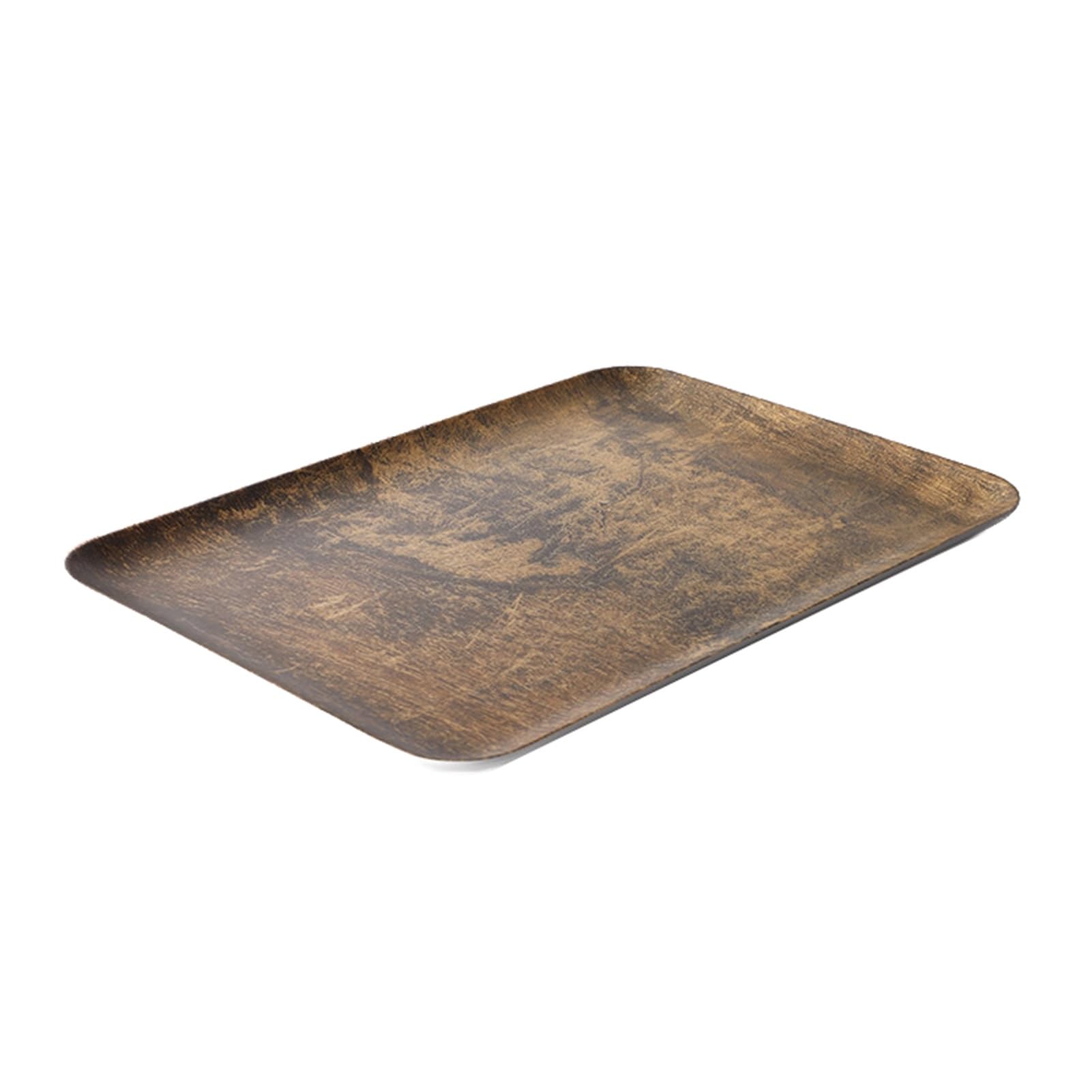 Melamine Trays,Rectangular Pastry,Toiletries Storage Boxes,Suitable for Storing Fruits and Snacks(Color5)