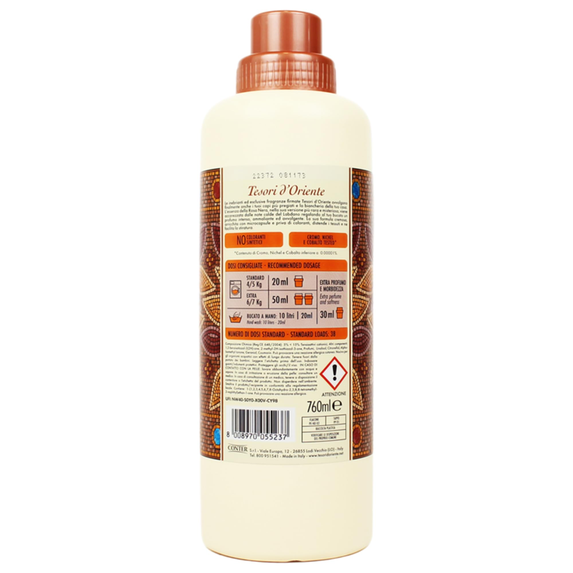 Tesori d Oriente płyn do płukania 5 x 750 ml