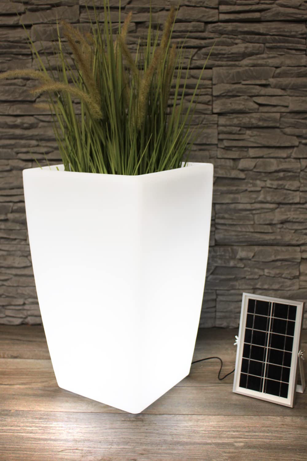 Pietre Luminose Per Esterni - Si Illuminano Al Buio Per Vialetti, Giardini E Acquari (Bianco) - Foto 10