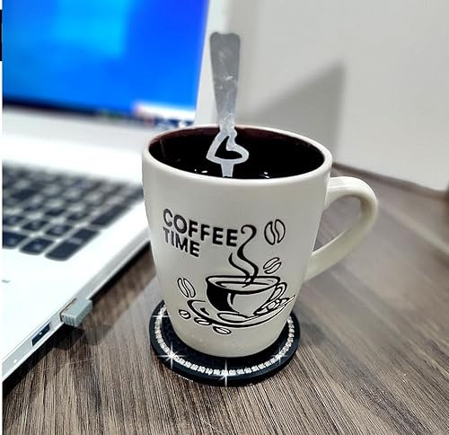 Miniatura 6 de Bling - Posavasos para automóvil, 2.75 pulgadas, antideslizante, a prueba de golpes, tapete integrado para bebidas, a prueba de polvo, accesorios