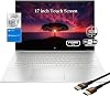 HP Envy Laptop 12th Gen Intel i7-1255U 10Core, 17inch Touch Screen Full HD IPS 300Nits 100% sRGB, Backlight Keyboard, Thunderbolt 4 Type-C, Wi-Fi 6, Windows11, HDMI Cable