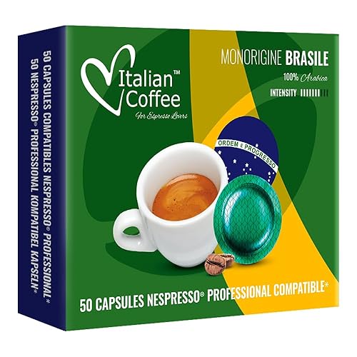 DELICITALY Pure Italian Food Cápsulas de café compatibles con máquinas Nespresso Professional, Zenius, Gemini y Momento (modelos anteriores a 2022), disponible en Yaxa Colombia