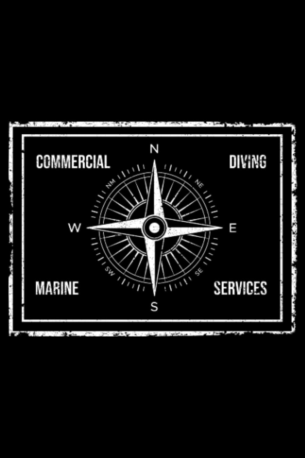 Commercial Diving Marine Services Sea Diver Scuba Dive: Scuba Diving Gifts Snorkeling Gear Fishing | Dot Grid Journal, Notebook or Organizer | Notes, ... book, Scheduler, Task Checklist | 6x9 Inches