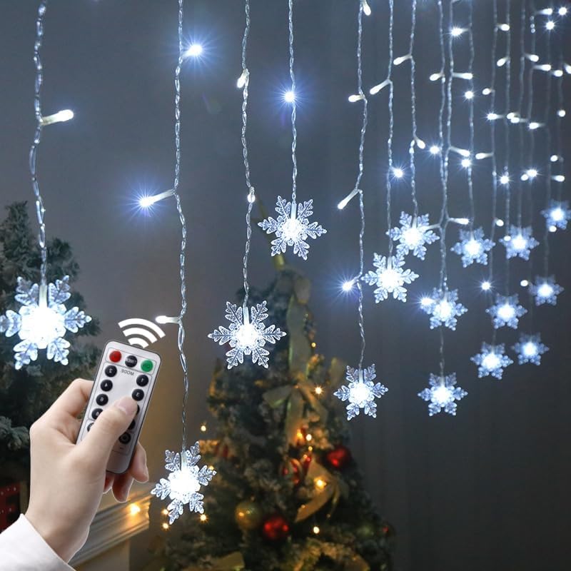 LED Christmas Curtain Lights