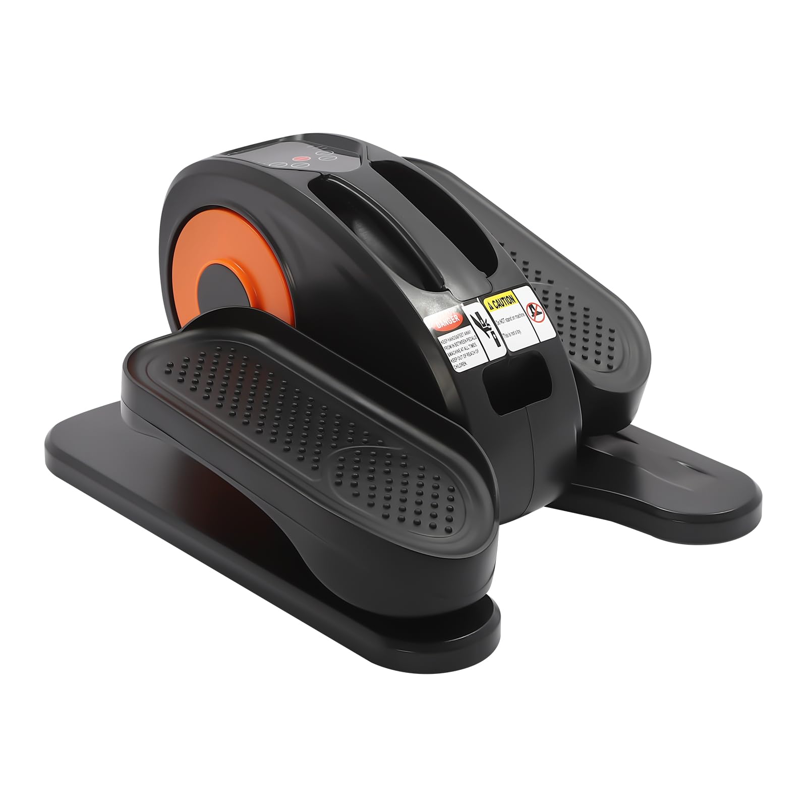 Vélo elliptique sous le bureau, vélo elliptique électrique avec télécommande, pédalier assis pour la maison pour les ménages, les salles de sport, 2 piles AAA (non incluses dans la livraison)