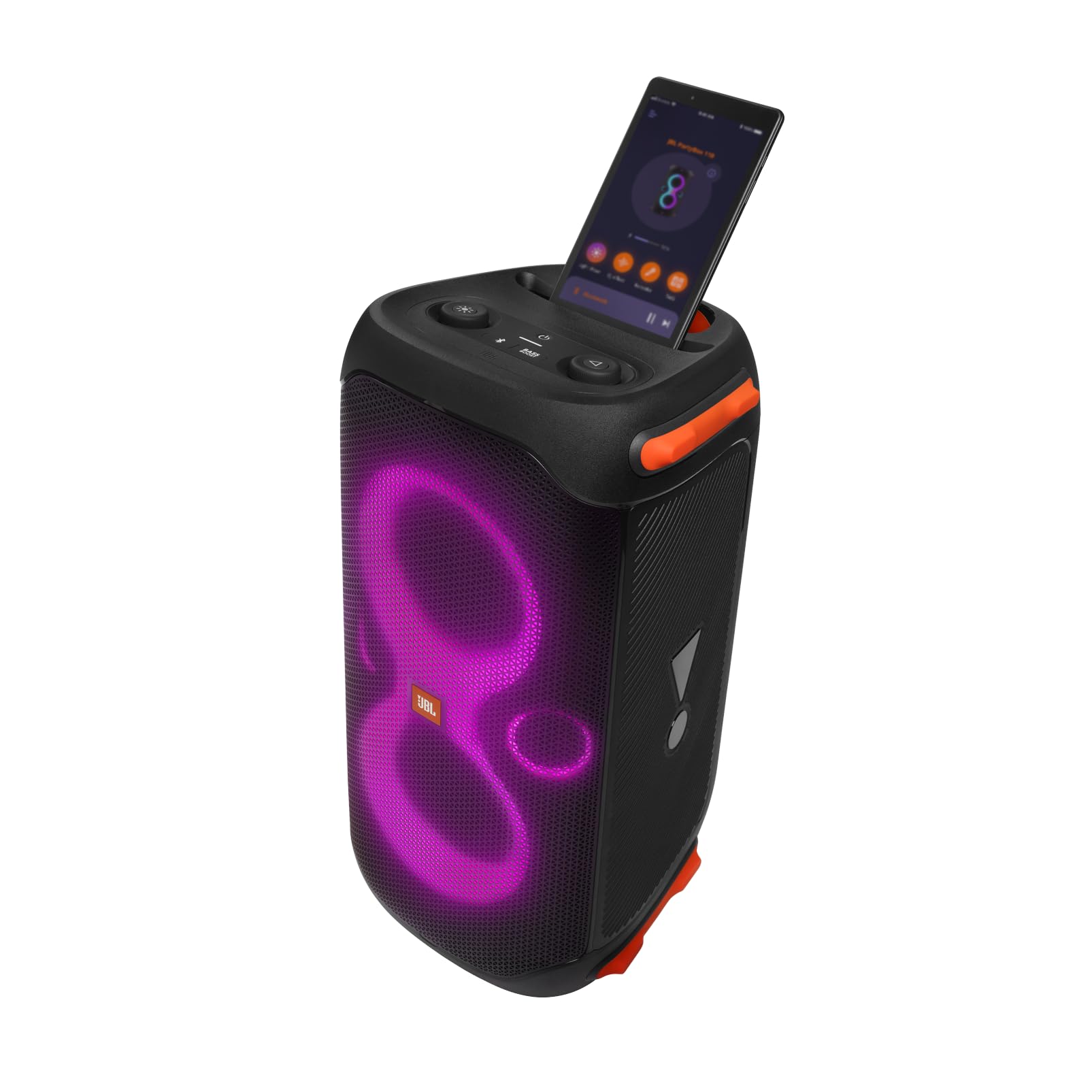 JBL PartyBox 110 - Portable Party Speaker with Built-in Lights, Powerful Sound and deep bass