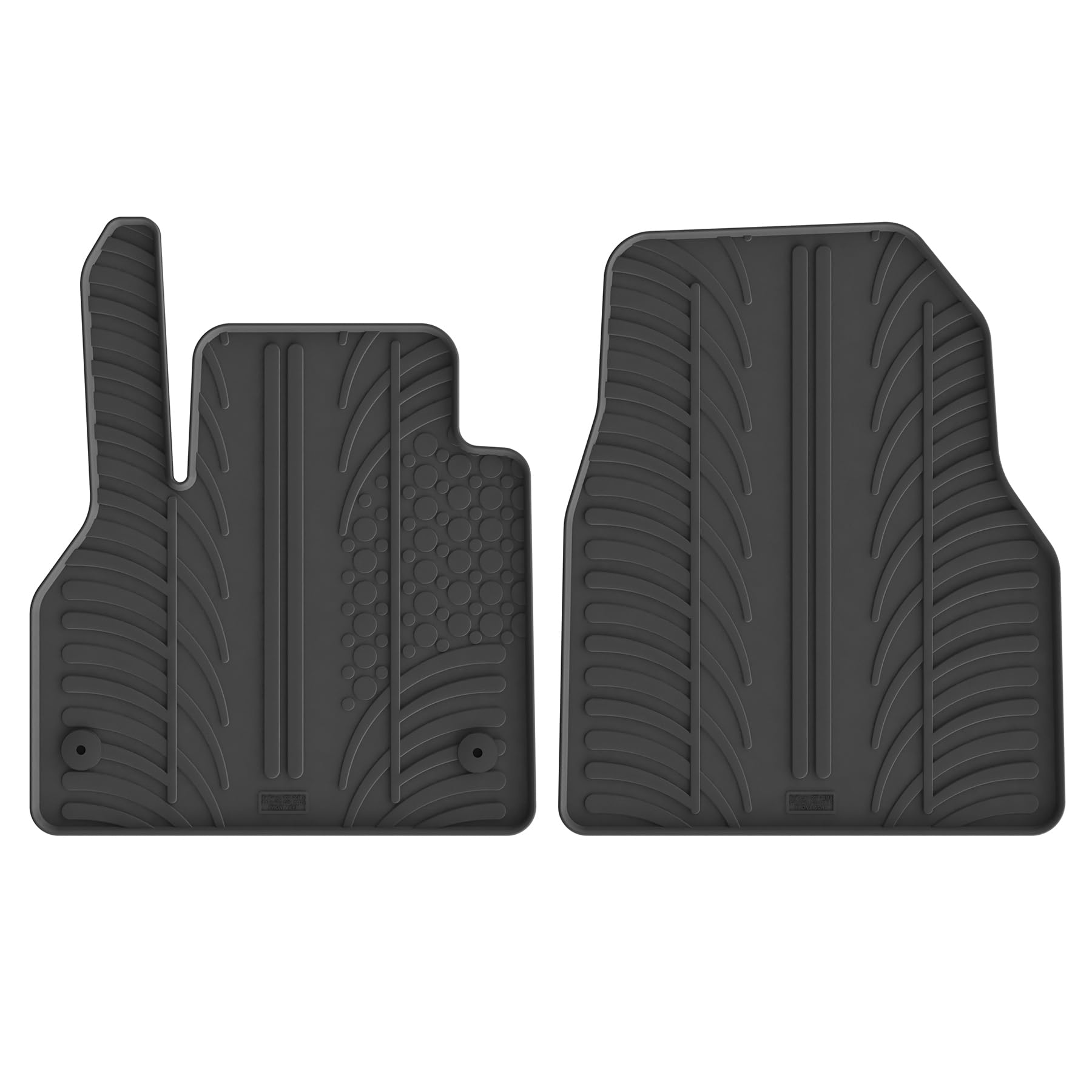 Gledring Set Tapis de Caoutchouc sur Mesure