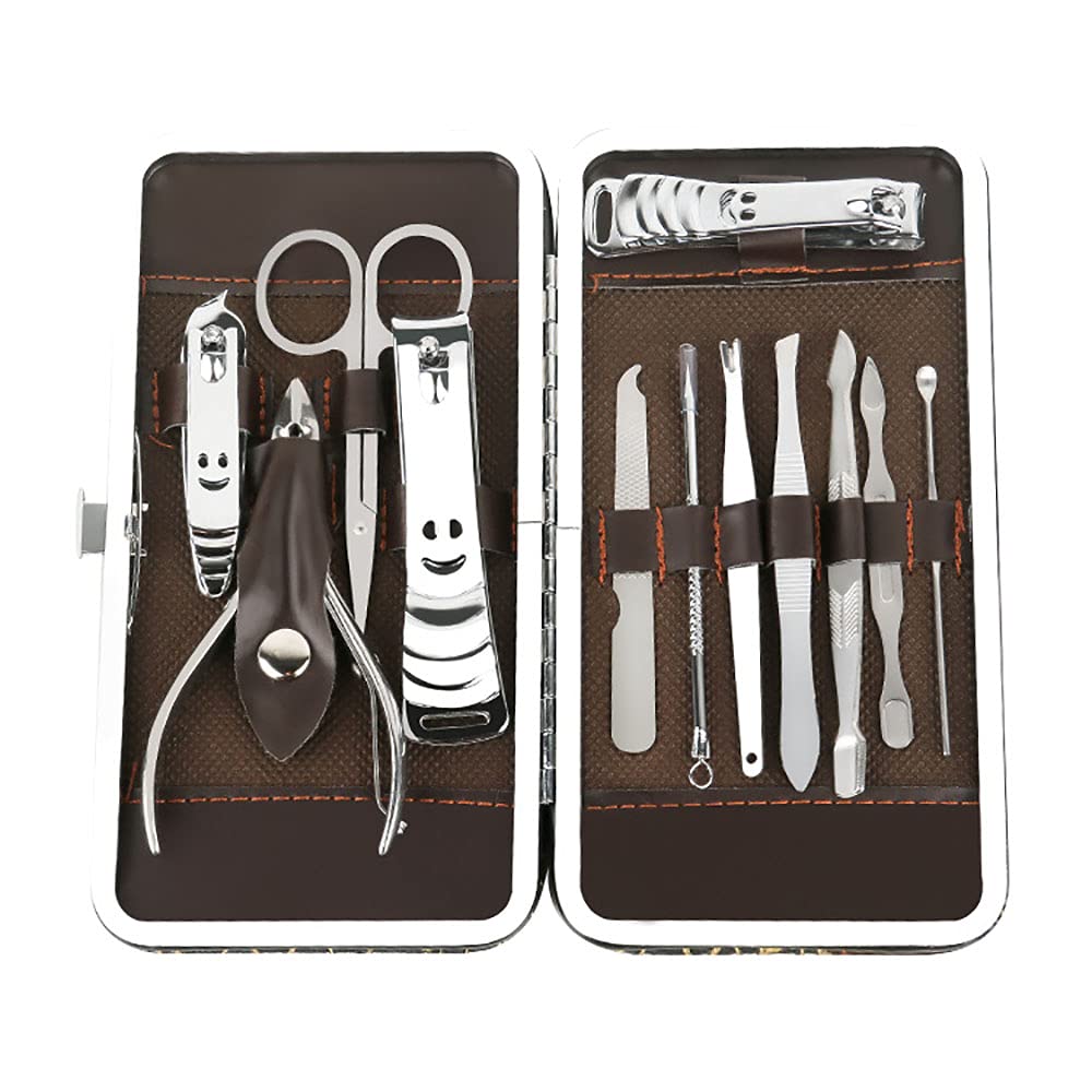 Tongeurs à ongles et kit de soins : ensemble de manucure complet pour hommes