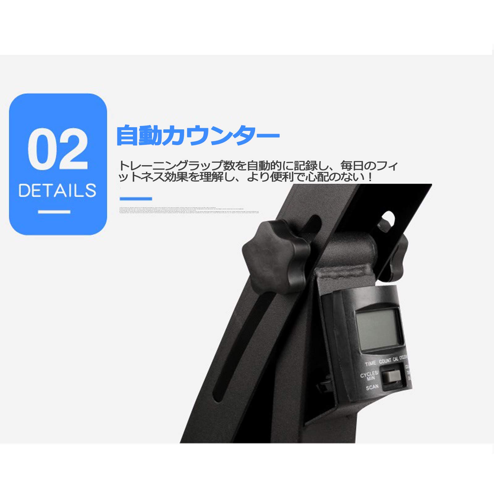 Amazon | リハビリ自転車、 座ってできるペダル運動器、手持ち付き