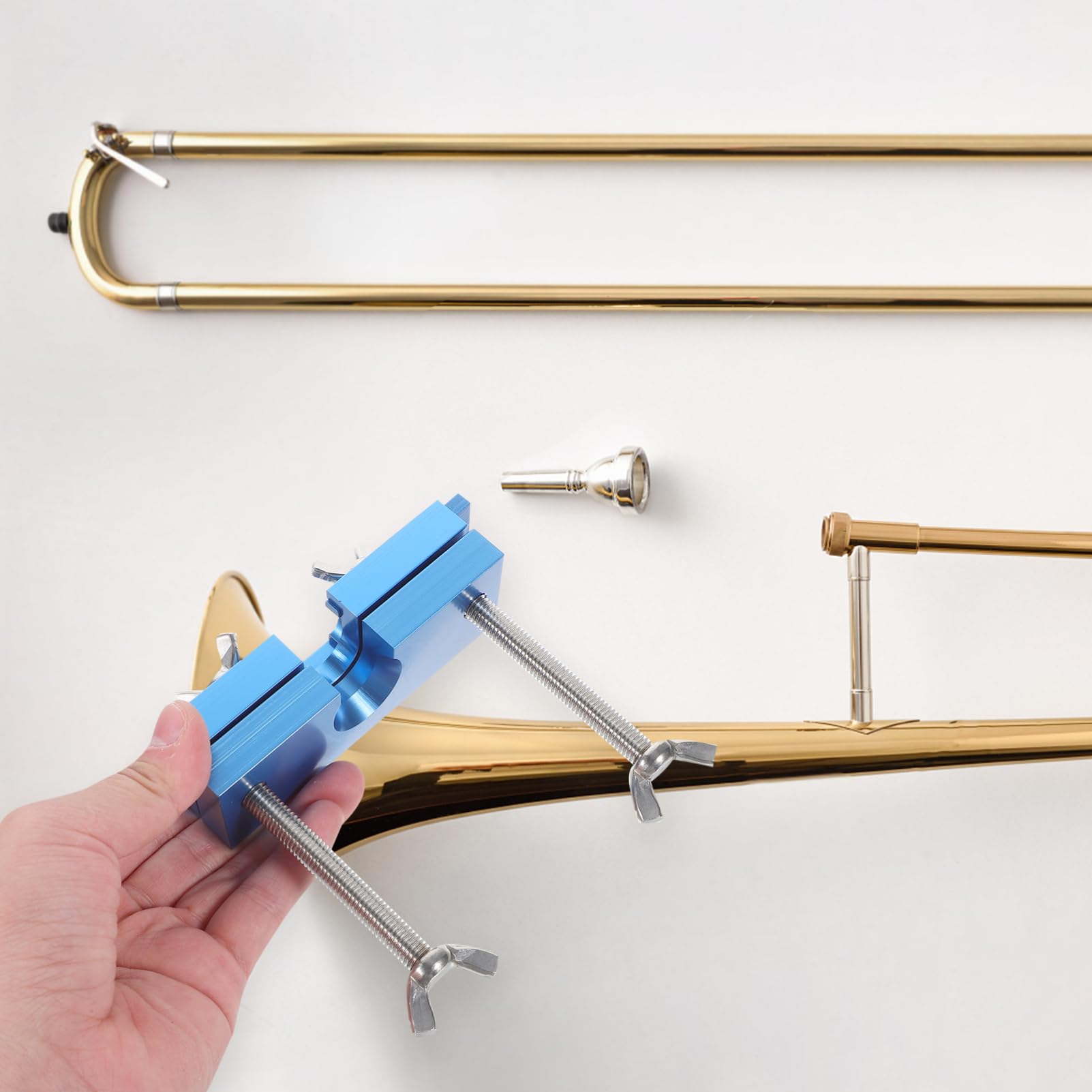 Strumento Regolabile Per Estrarre Tromba Strumento Riparazione Per Strumenti Musicali Estrattore Compatto e Leggero Per Trombone e Euphonium