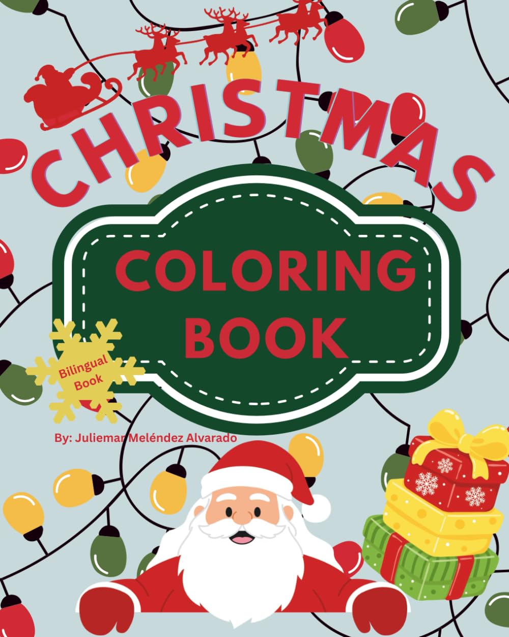 Christmas Coloring Book: Libro de Colorear de Navidad