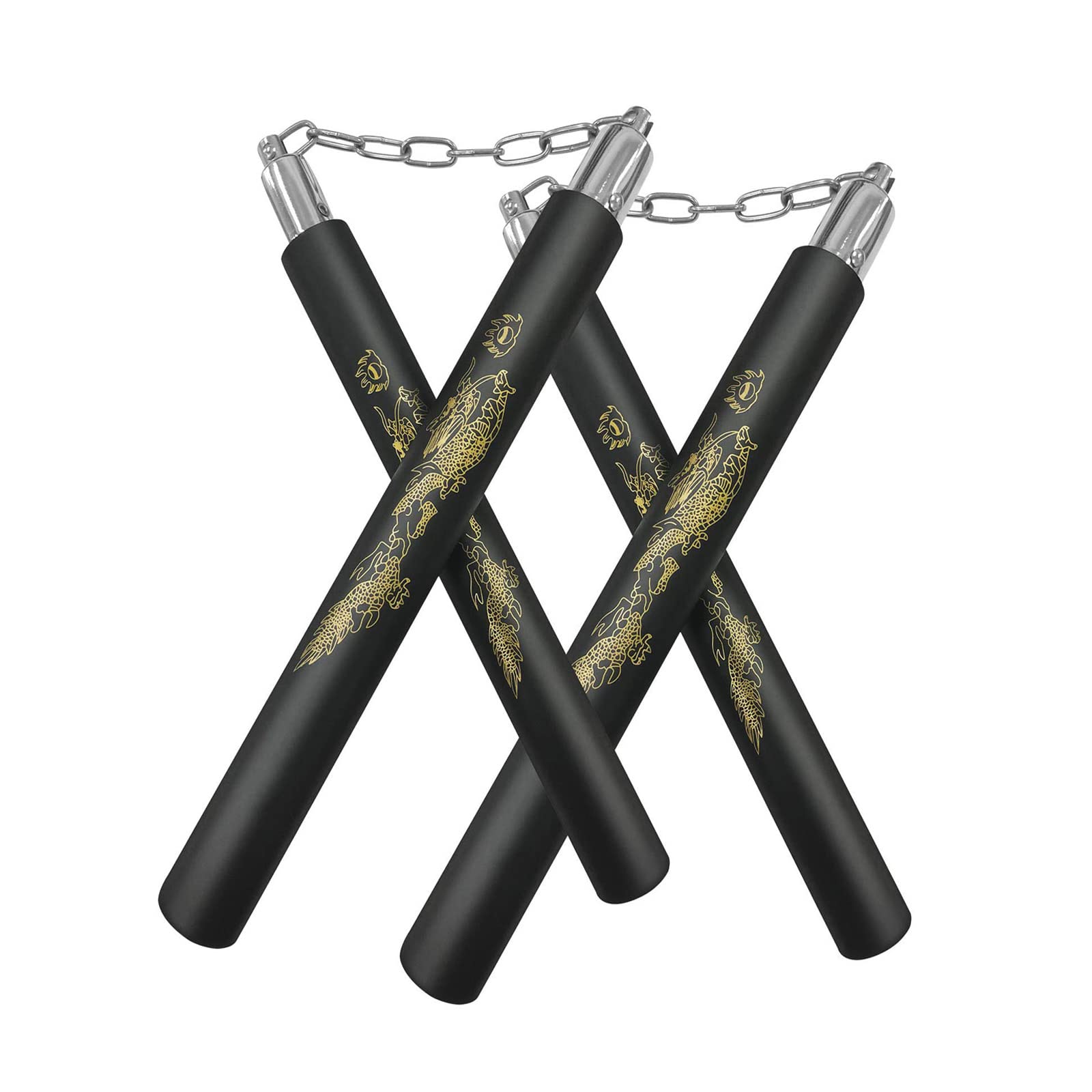 Nunchakus de Espuma Entrenamiento Artes Marciales para Niños Adultos Principiantes 2Pack