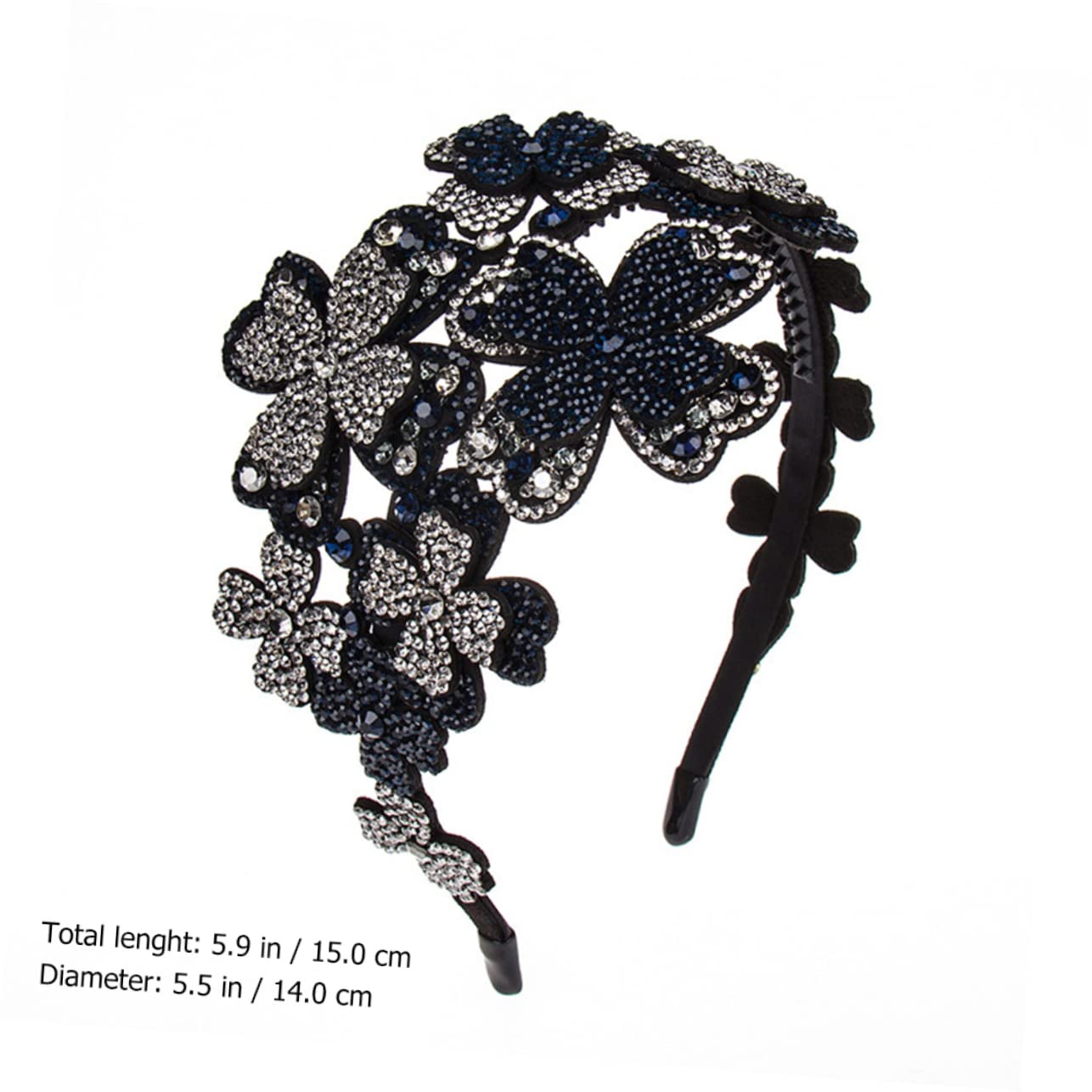 DOITOOL 3pezzi Cerchietto Flapper Accessorio Per e Ragazze Per Cerimonie Antiscivolo e Resistente