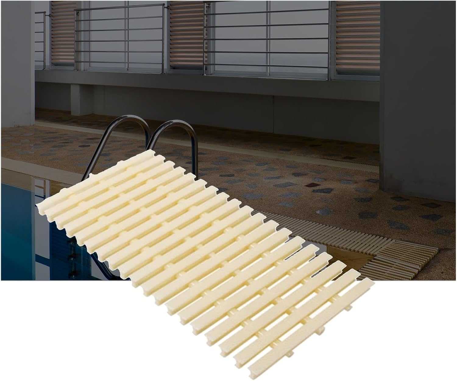 Outdoor Drain Grate - Non-Slip Shower Drain Strainer Covers, Splicable Floor Drain Cover for Effective Drainage Overflow, Durable Grille for Home & Garden Use