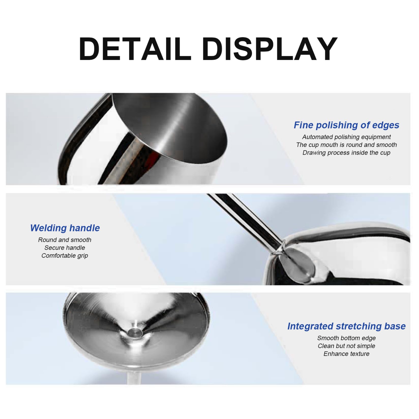 Weinglas aus Edelstahl, 4 Stück, 500 ml, ohne Stiel, Weinglas, U-förmig, Dickbauch, rostfrei, unzerbrechlich, elegant, modern, tragbar, Metallbecher mit Stielen für Zuhause, Reisen, Trinkbecher
