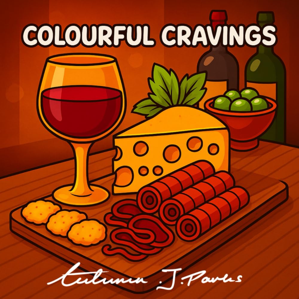 Colourful Cravings: Tasty Treats and Tempting Eats to Colour and Enjoy