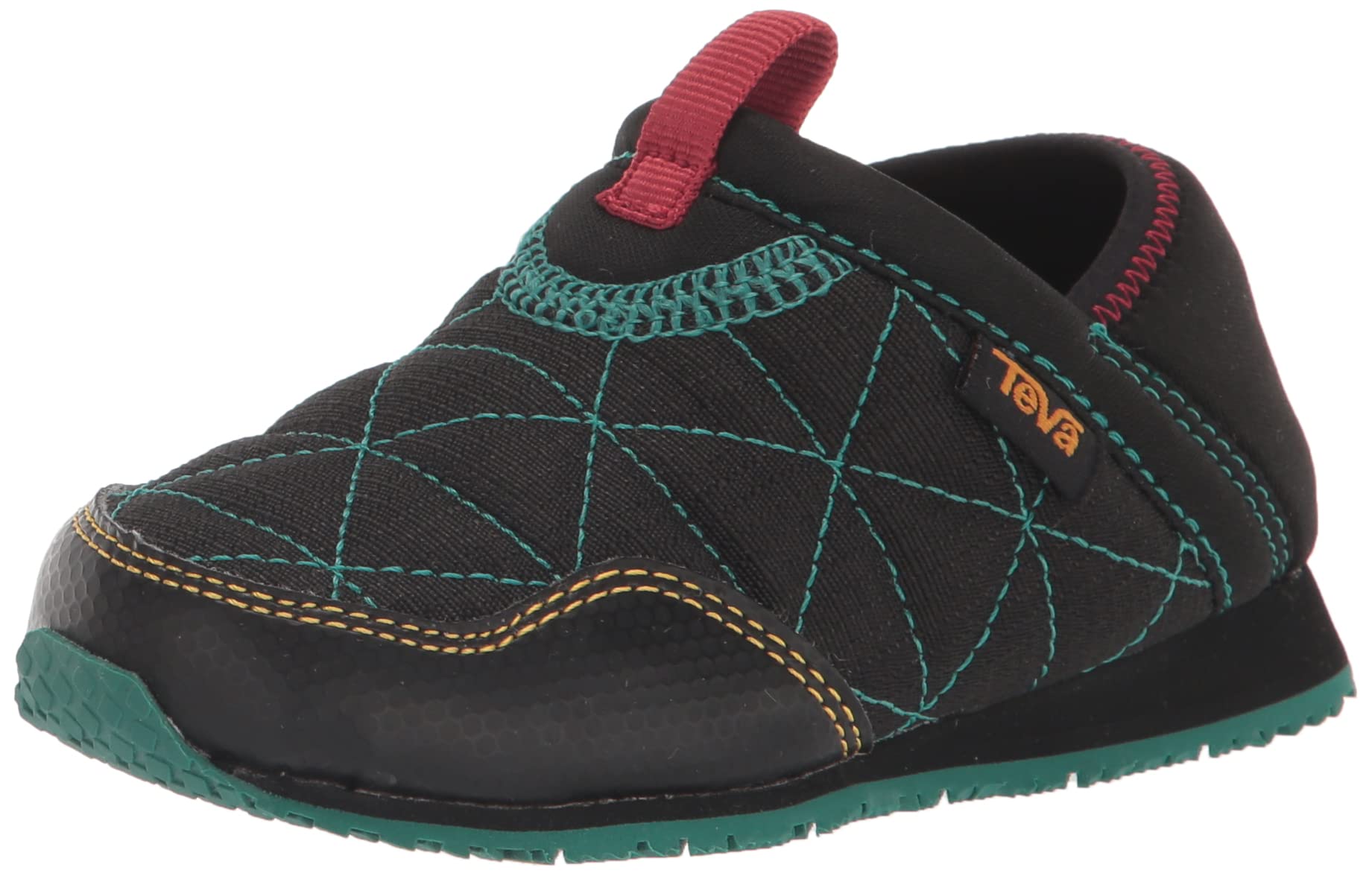 Teva ReEMBER Moccasin For Kids - Recycled Ripstop Upper, Quilted Slip-On, Water-Resistant