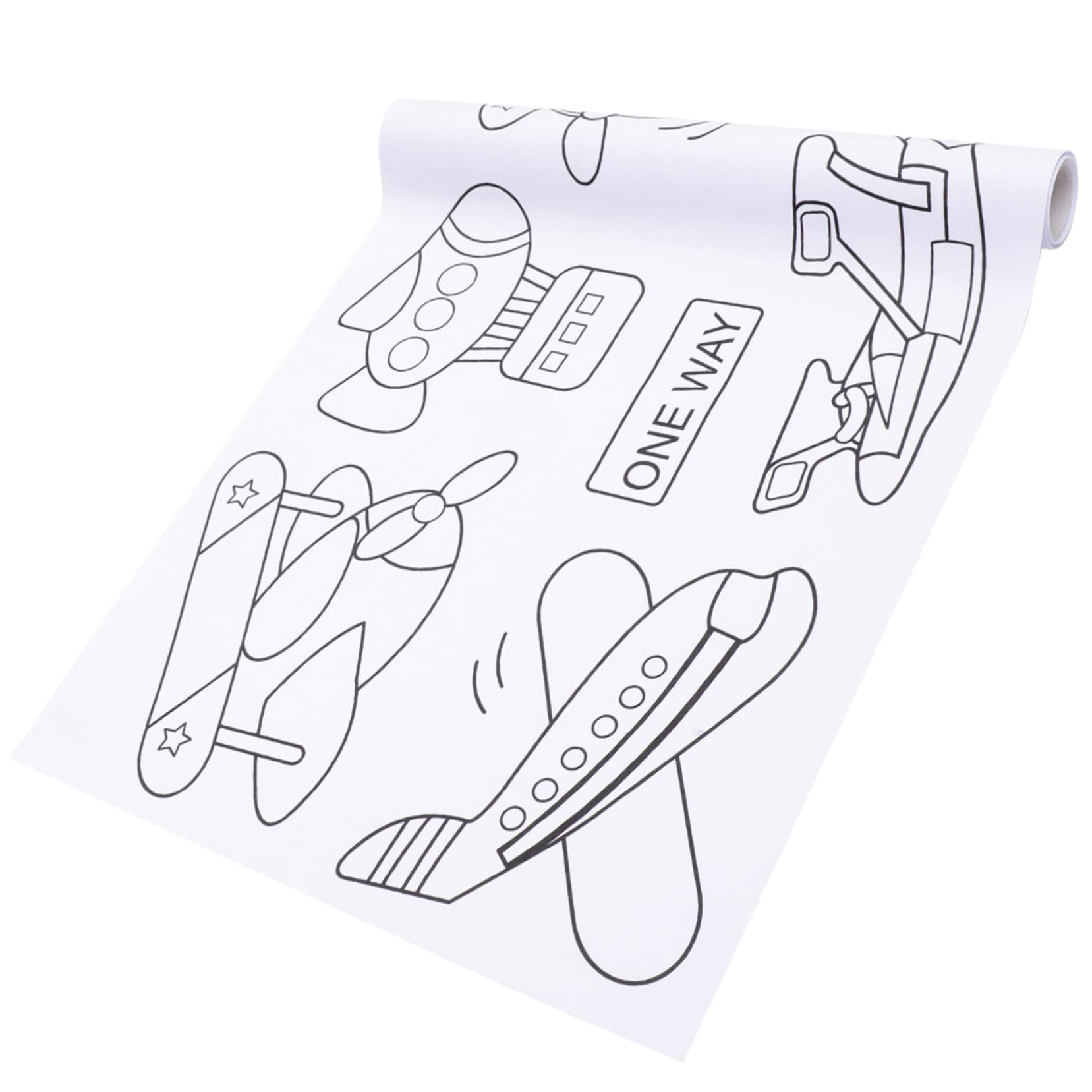 NAMOARLY Art Paper Roll Drawing Paper for Painting Reusable DIY Graffiti Wall Friendly Design for Home and School Creative Projects