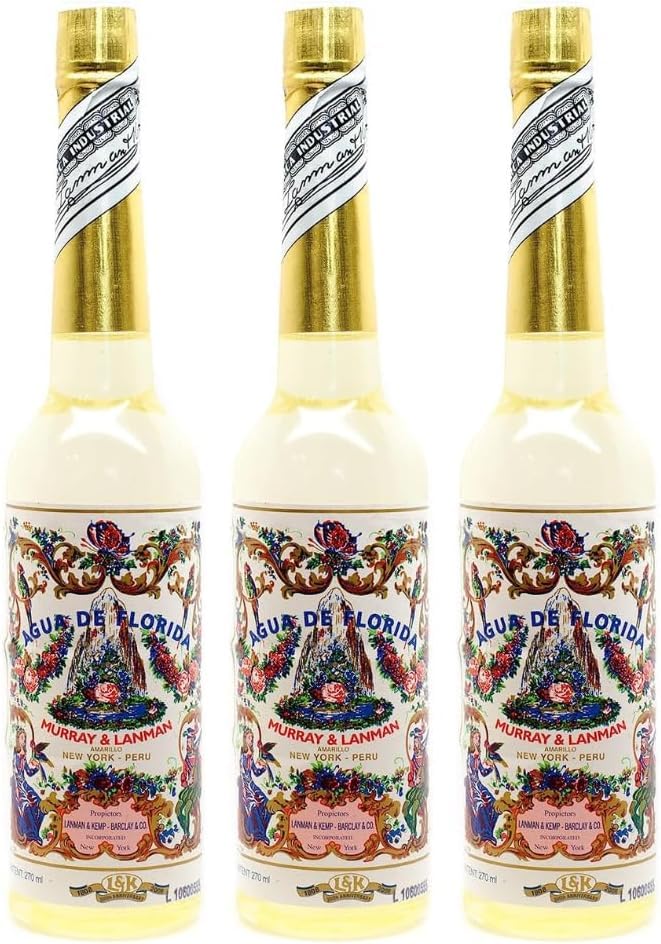 FAMILYCOM Florida Agua de Perú Original Pack 3 Botellas de...