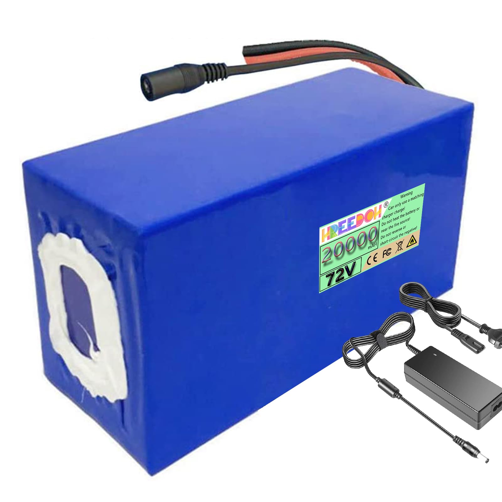 Amazon | 72V 電動自転車リチウムイオンバッテリー 20Ah 30Ah 40Ah