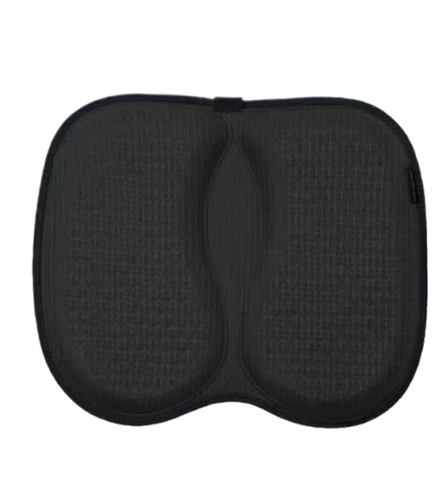 Cojín para coxis Cojín de Asiento Cojín de Gel de verano en forma de panal para las cuatro estaciones, cojín para asiento de coche, cojín para asiento de huevo, cojín de hielo para oficina(Black)
