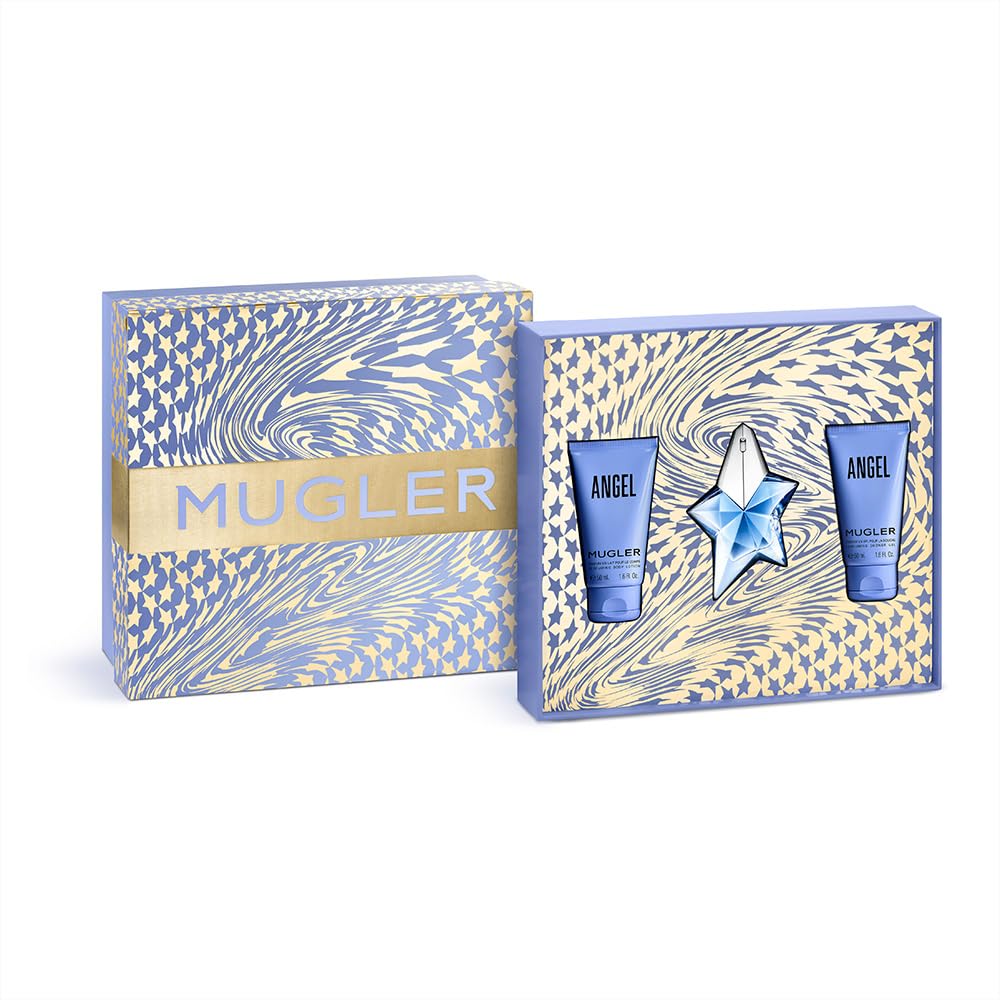 MUGLER Angel Eau de Parfum 25 ml + Latte Corpo 50 ml + Gel Doccia 50 ml Zestaw