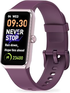ForYourBetterLife C82 Fitness Tracker: Heart Rate, Sleep, 104 Sports Modes, 1.47" HD Touchscreen, IP67 Waterproof for Women Men