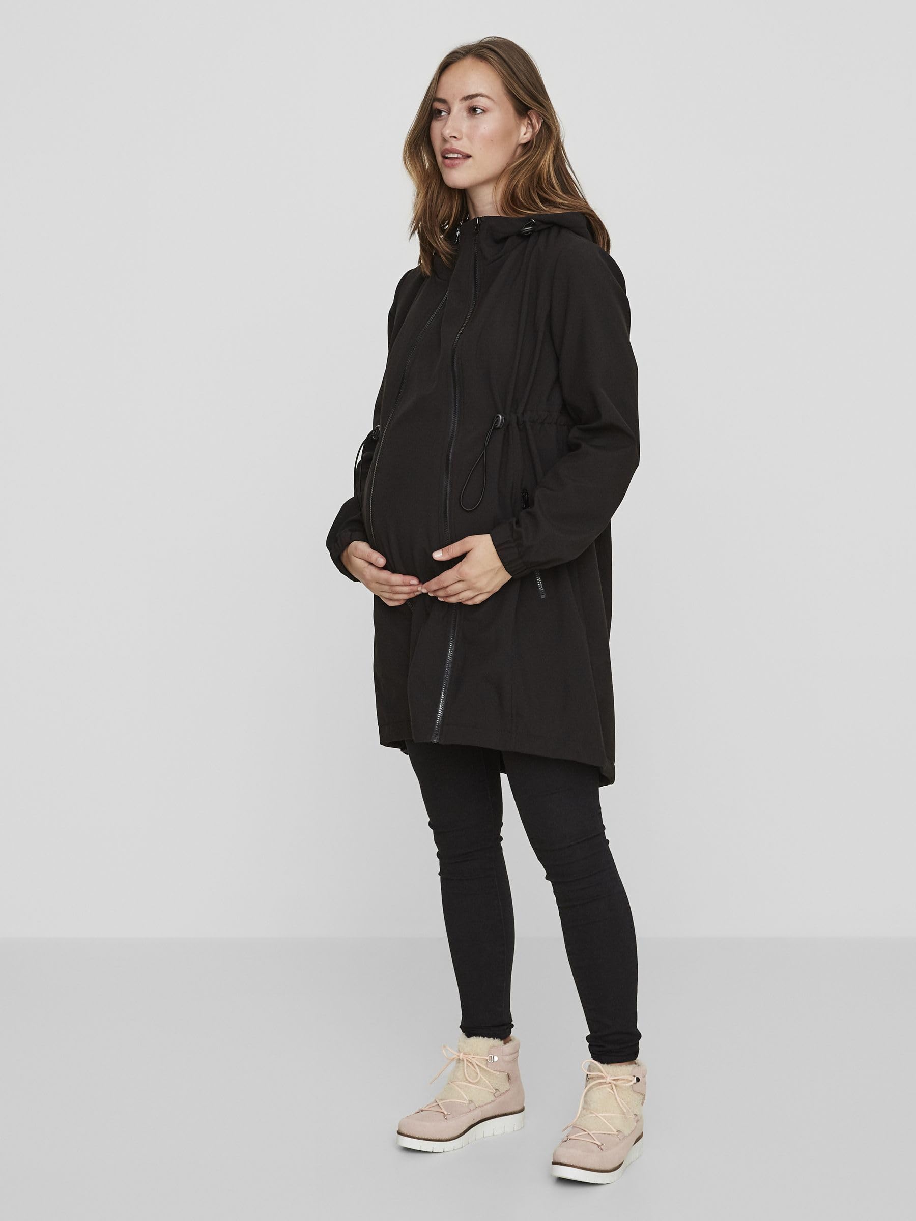 Mamalicious Mlshella 3in1tikka Softshell Jacket Noos giacca premaman Donna