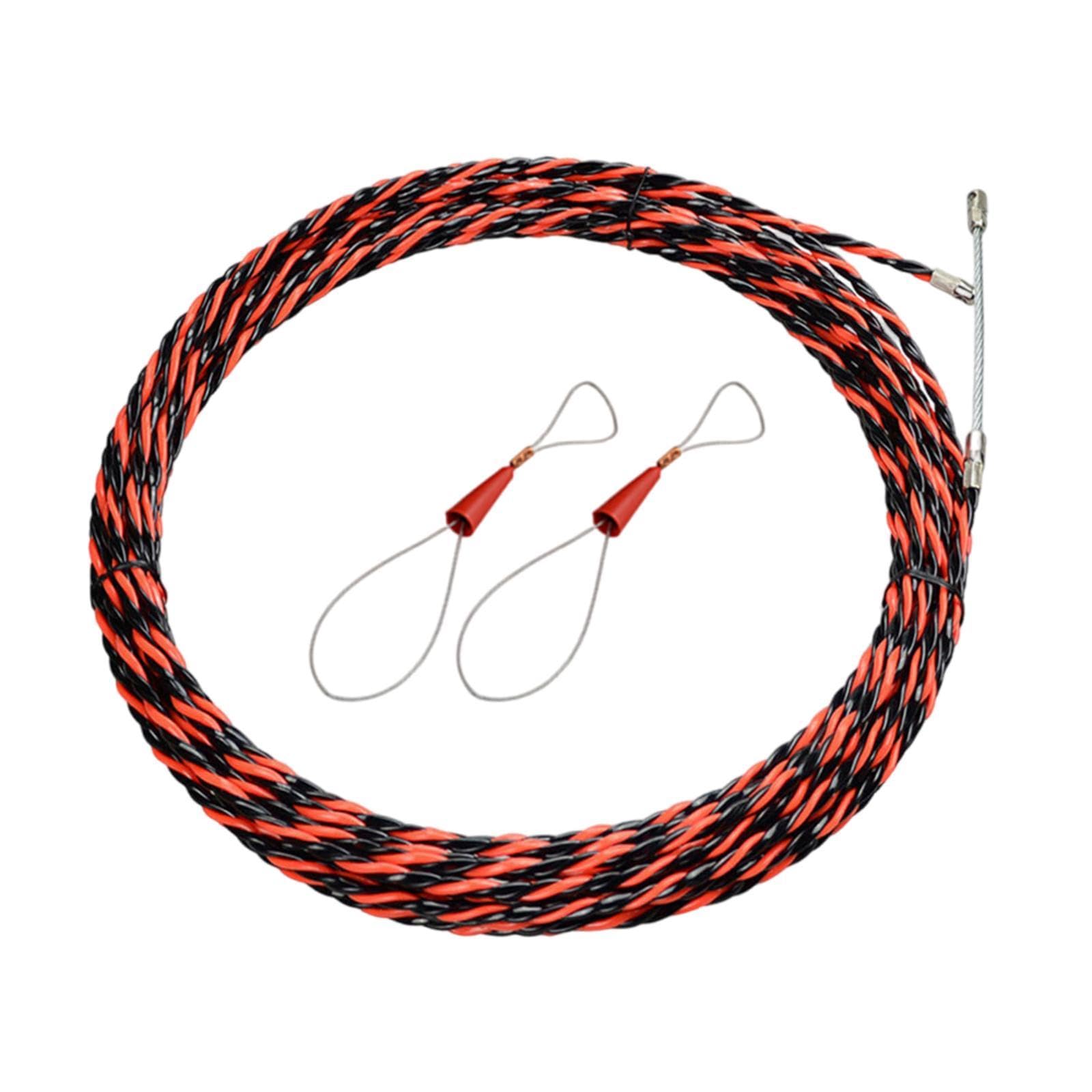 Electrical Wire Puller Electrical Wire Threader for Floor Conduit Electrical 5 m|Fish Tape|Cable Insertion & Extraction Tools|Tools & Testers|Electrical|Home Improvement-image-48