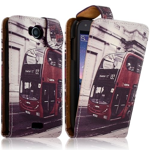 Seluxion - Housse Coque Etui pour Wiko Cink Peax/Peax 2 avec Motif KJ01