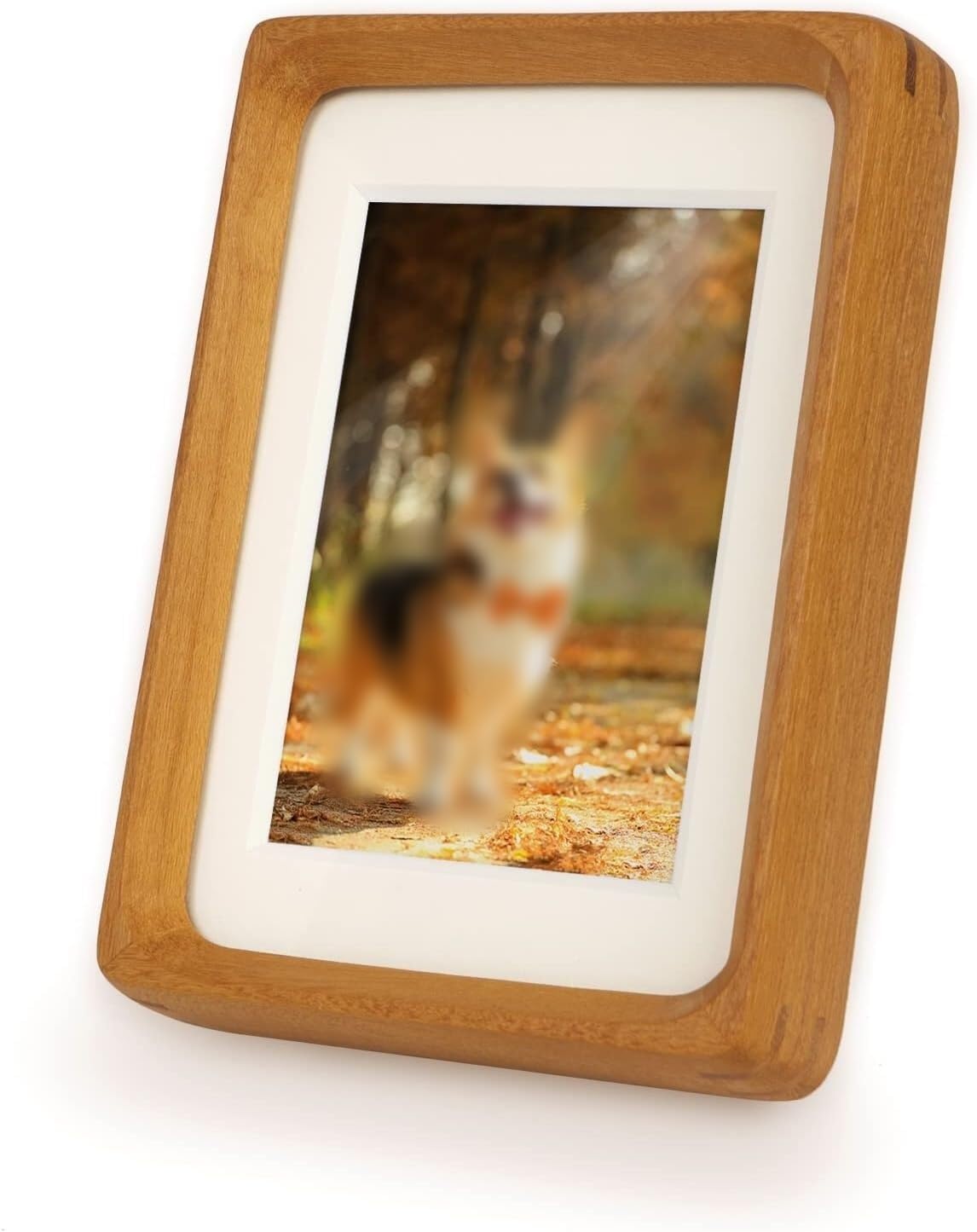 JDJUBOA Picture Frames,Pictures Picture Frame,Made of Solid Wood Photo Frame for Wall Mounting or Tabletop Diaplay(Teak,4