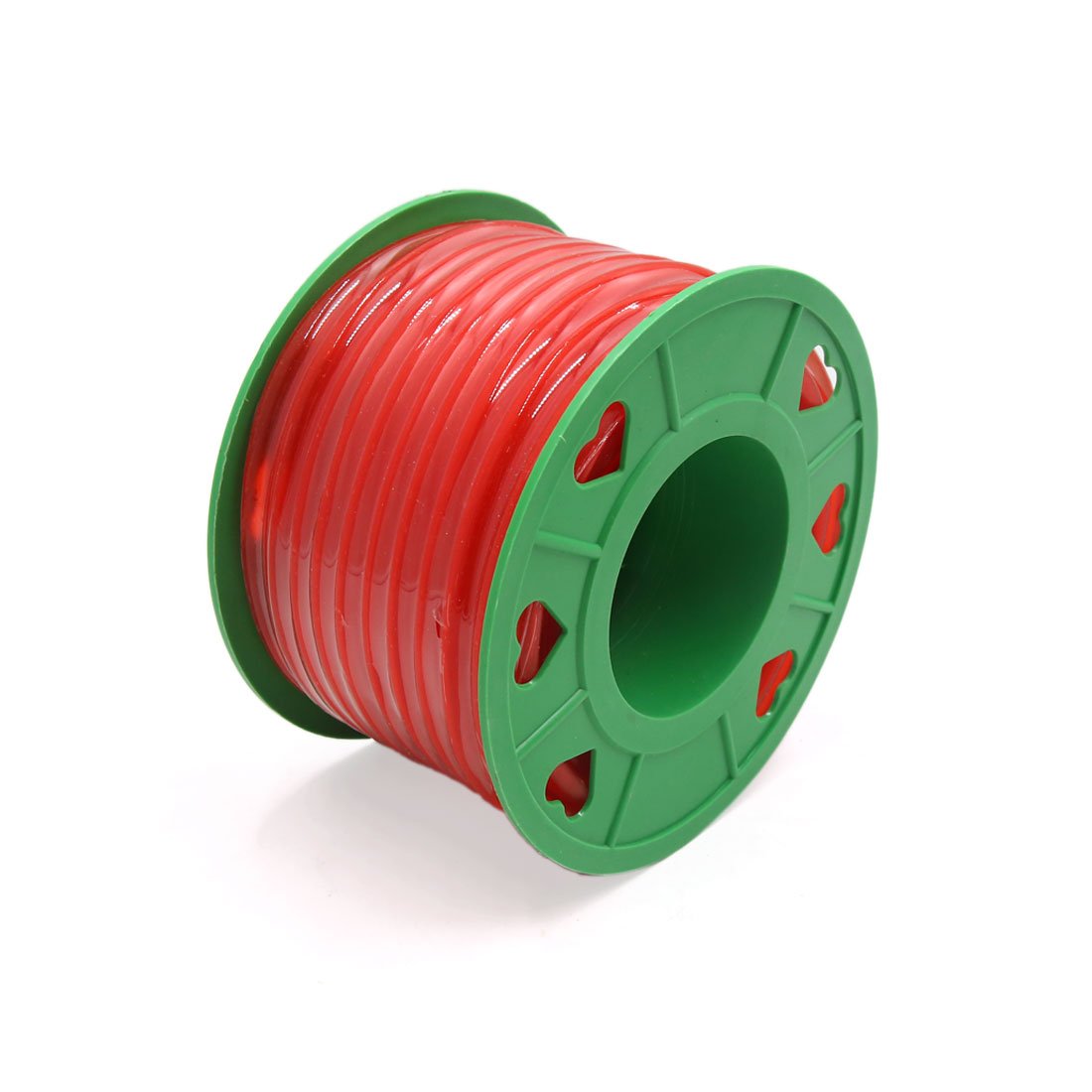 Ruilogod Universal 18M Motorcycle Silicone Carburant Essence Oil Pipe Tube Tuyau ligne rouge