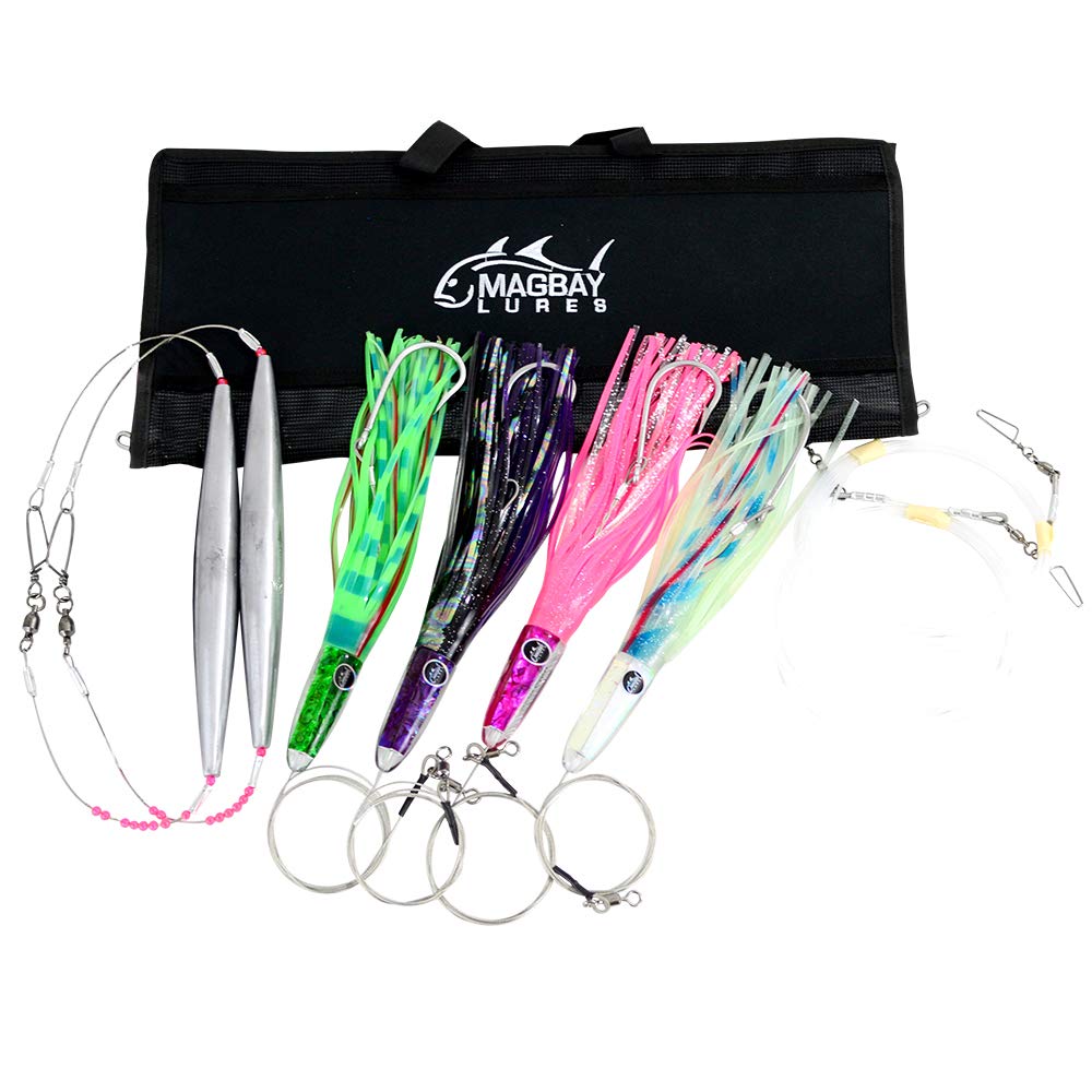 Tournament Ready High Speed Wahoo Lures - Weighted Trolling Set