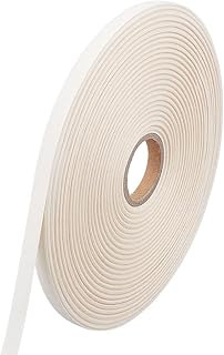 BENECREAT Etiquetas para Ropa Termoadhesivas de 100 m, de Color Amarillo Claro, Escribir, Etiquetas de Tela de Costura En Blanco de 10mm, Etiquetas de Tela Lavables para Disfraces para Marcar Prendas