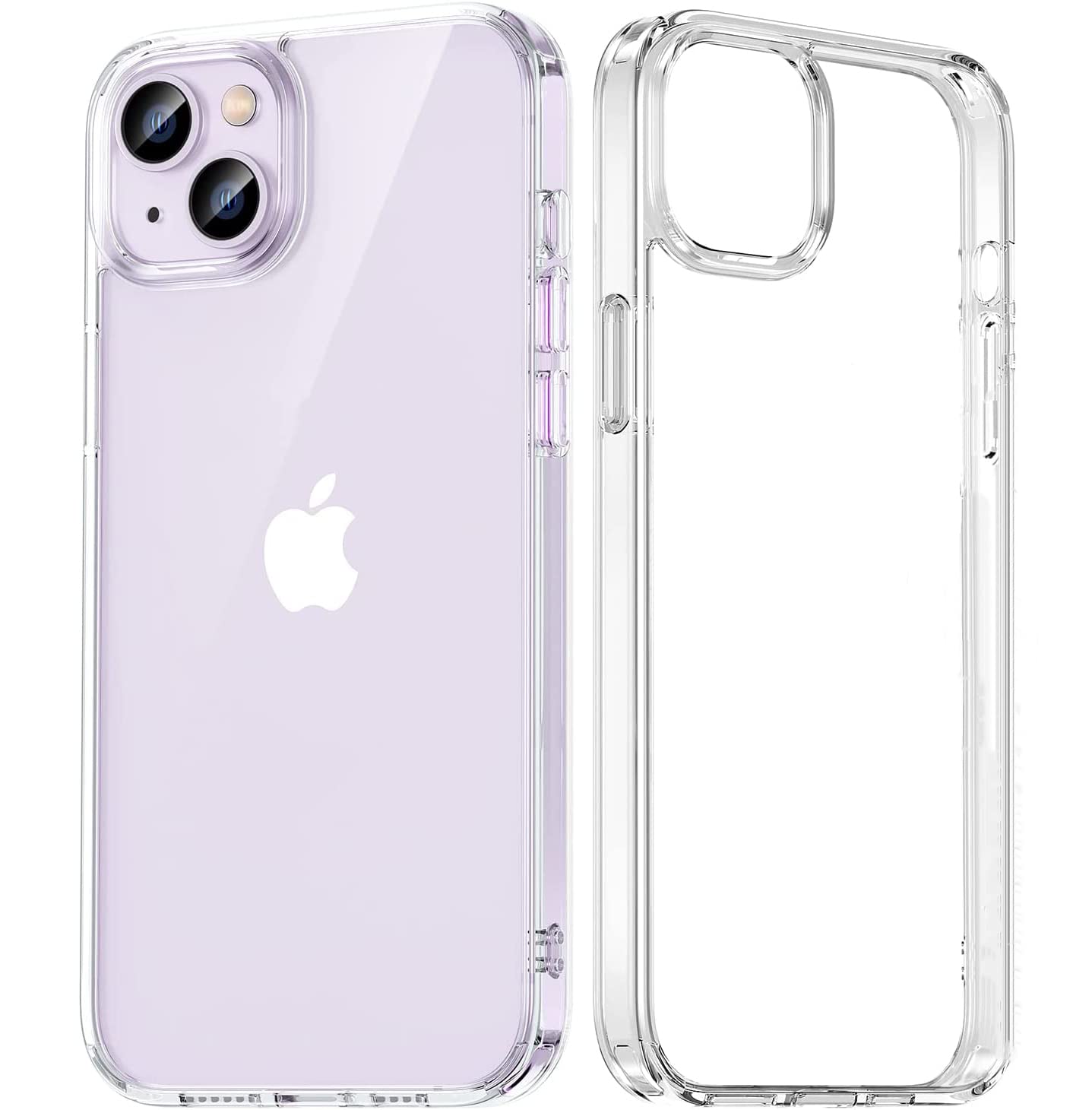 KP TECHNOLOGY iPhone 14 Clear Case Ultra Thin Transparent Silicone Gel Case Cover For iPhone 14 (CLEAR)