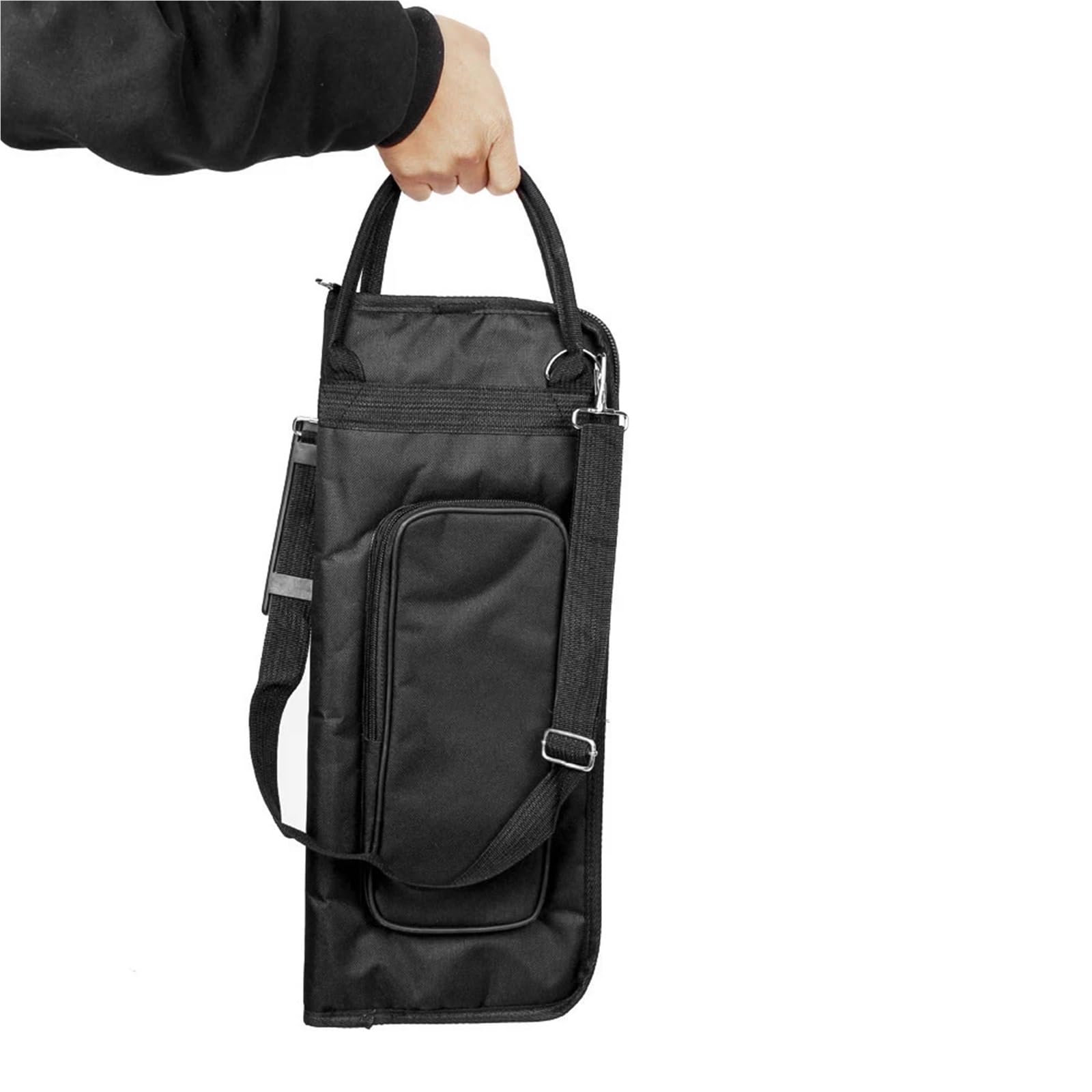 Borsa Per Bacchette Custodia for bacchette for batteria Borsa for bacchette in tessuto Oxford con tracolla comoda Maniglia con impugnatura Tasca Imbottitura in cotone da 5 mm Resistente all'acqua Per