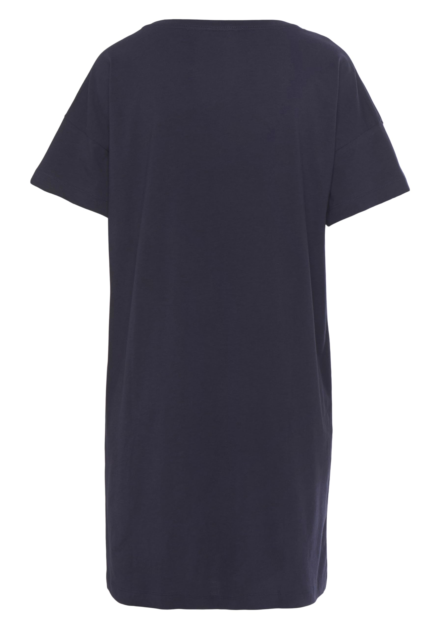 s.Oliver Damska 91186042 koszula nocna, ciemnoniebieska, oversize, granatowy, oversized