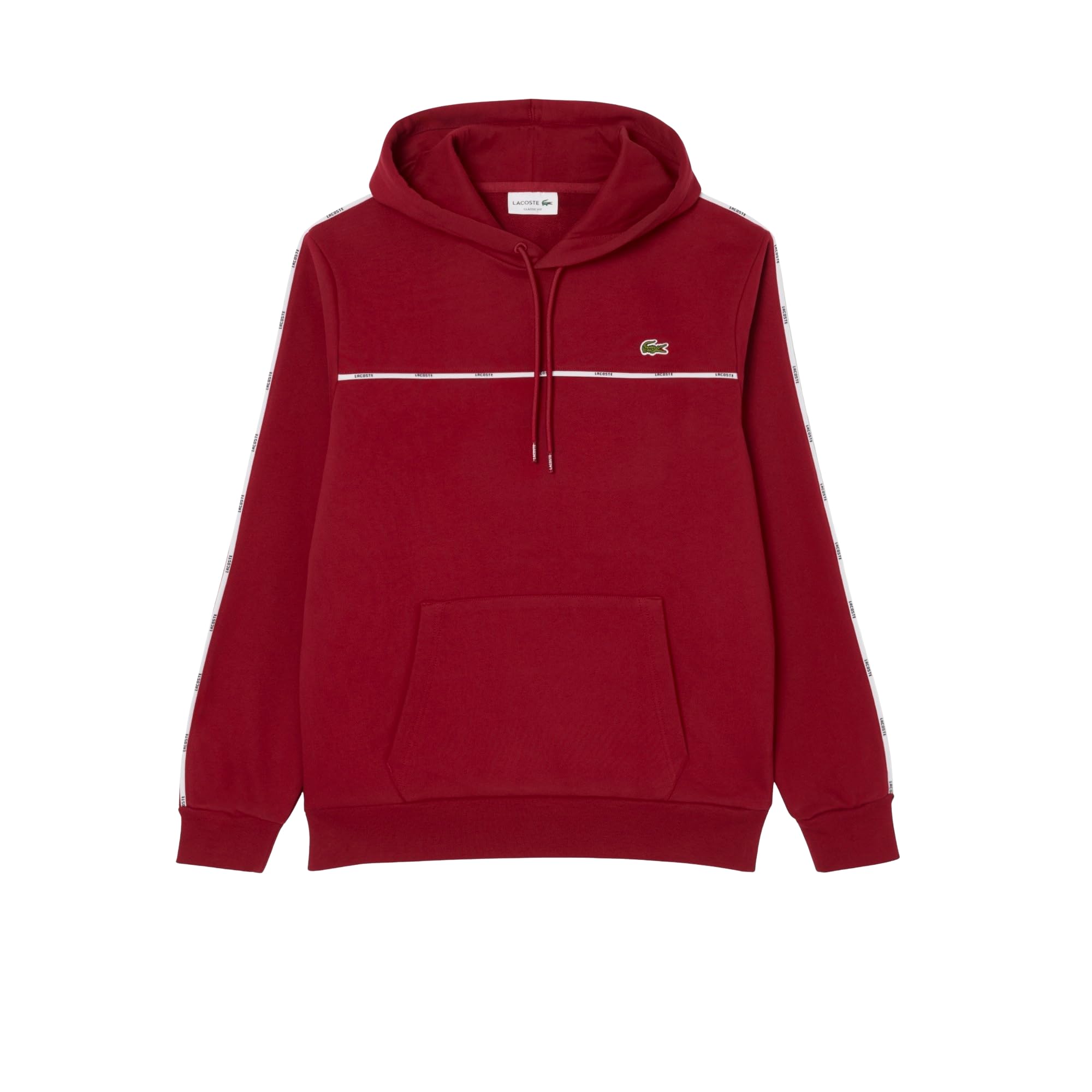

                                                    Lacoste Men's Classic Fit Logo Stripe Sweatshirt, 