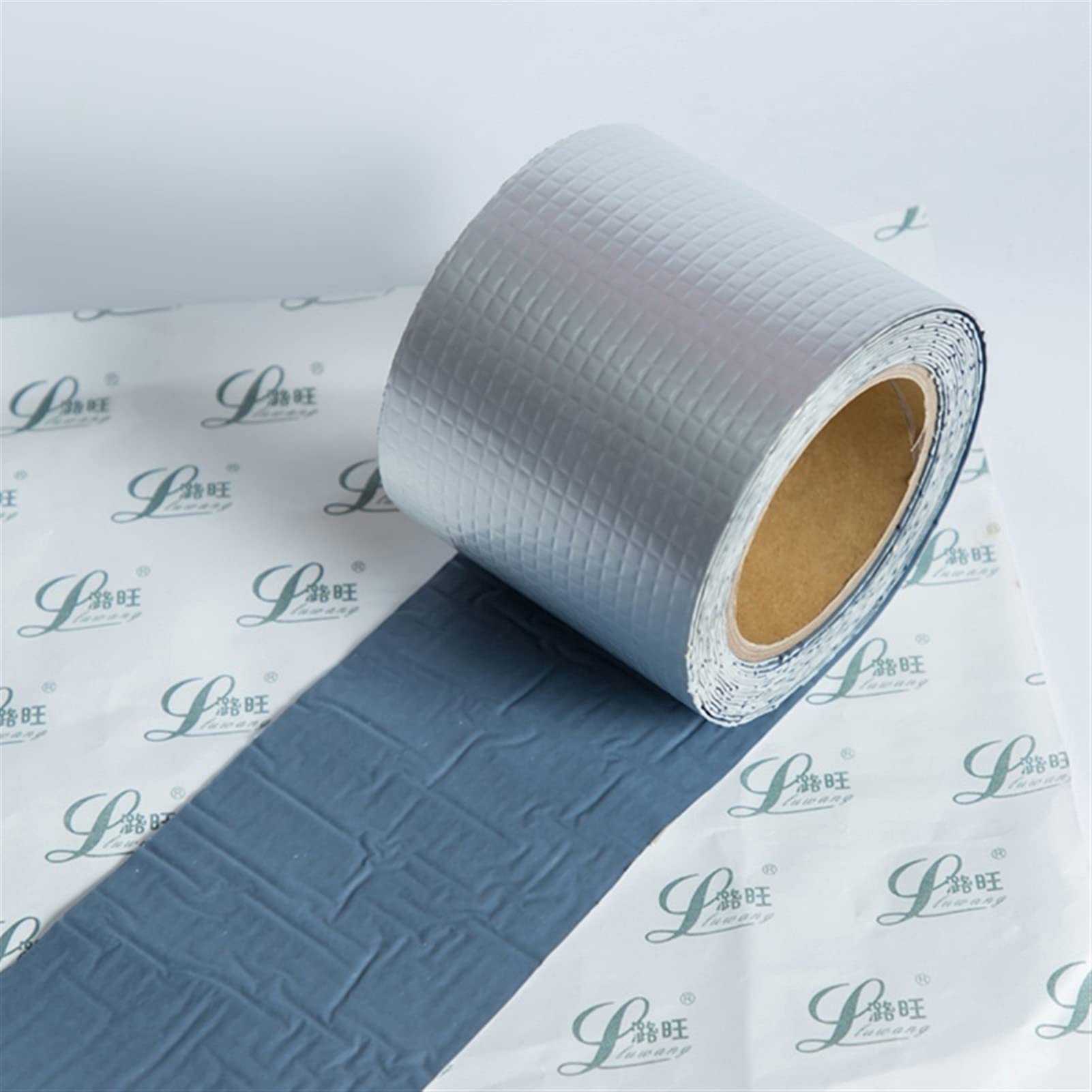 Cinta adhesiva de sellado de papel de aluminio Cinta de sellado de reparación de aislamiento térmico retardante de llama, cinta adhesiva súper fijadora resistente a altas temperaturas(1m wide*5m long)